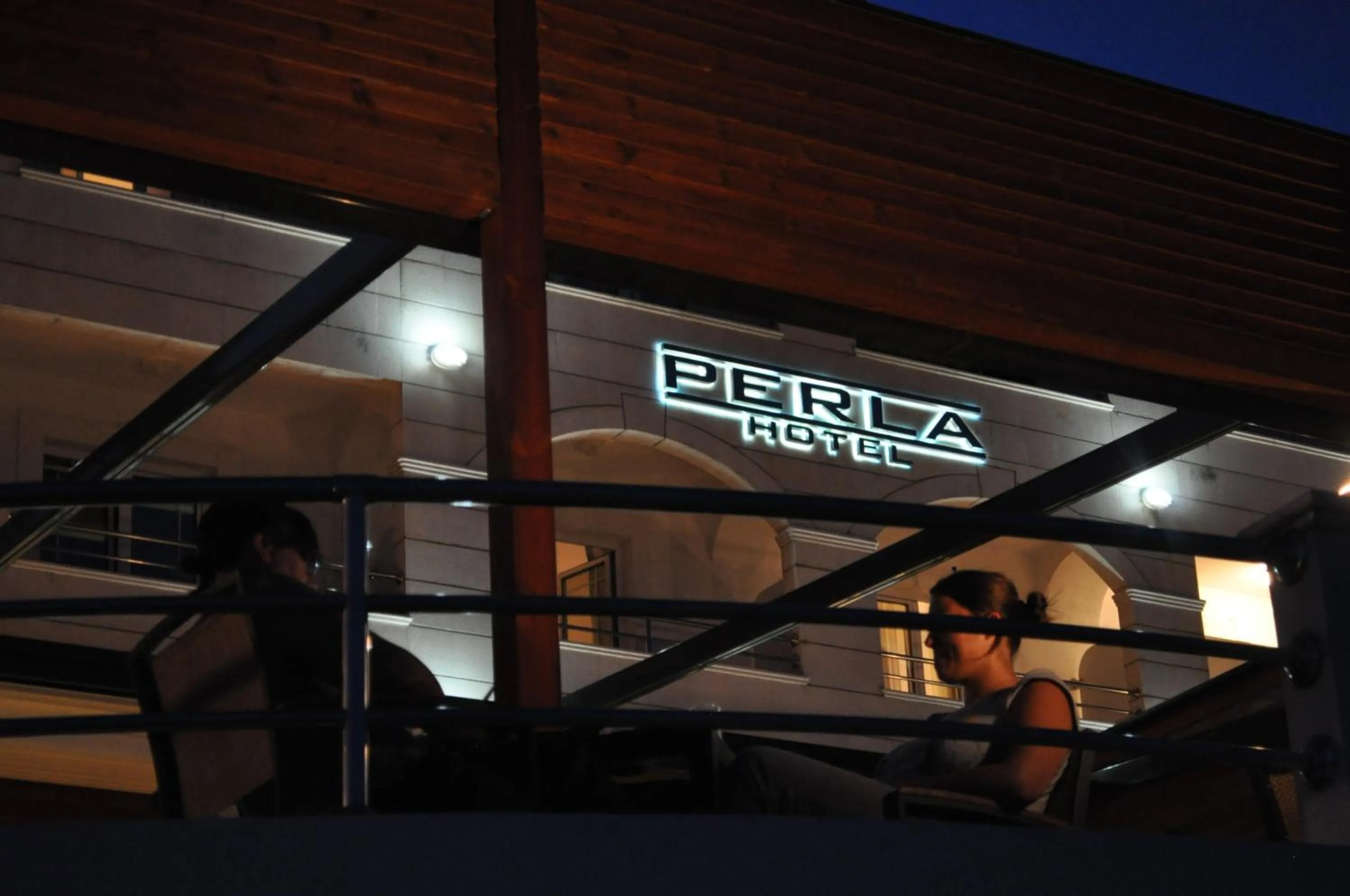 On site in Hotel Perla