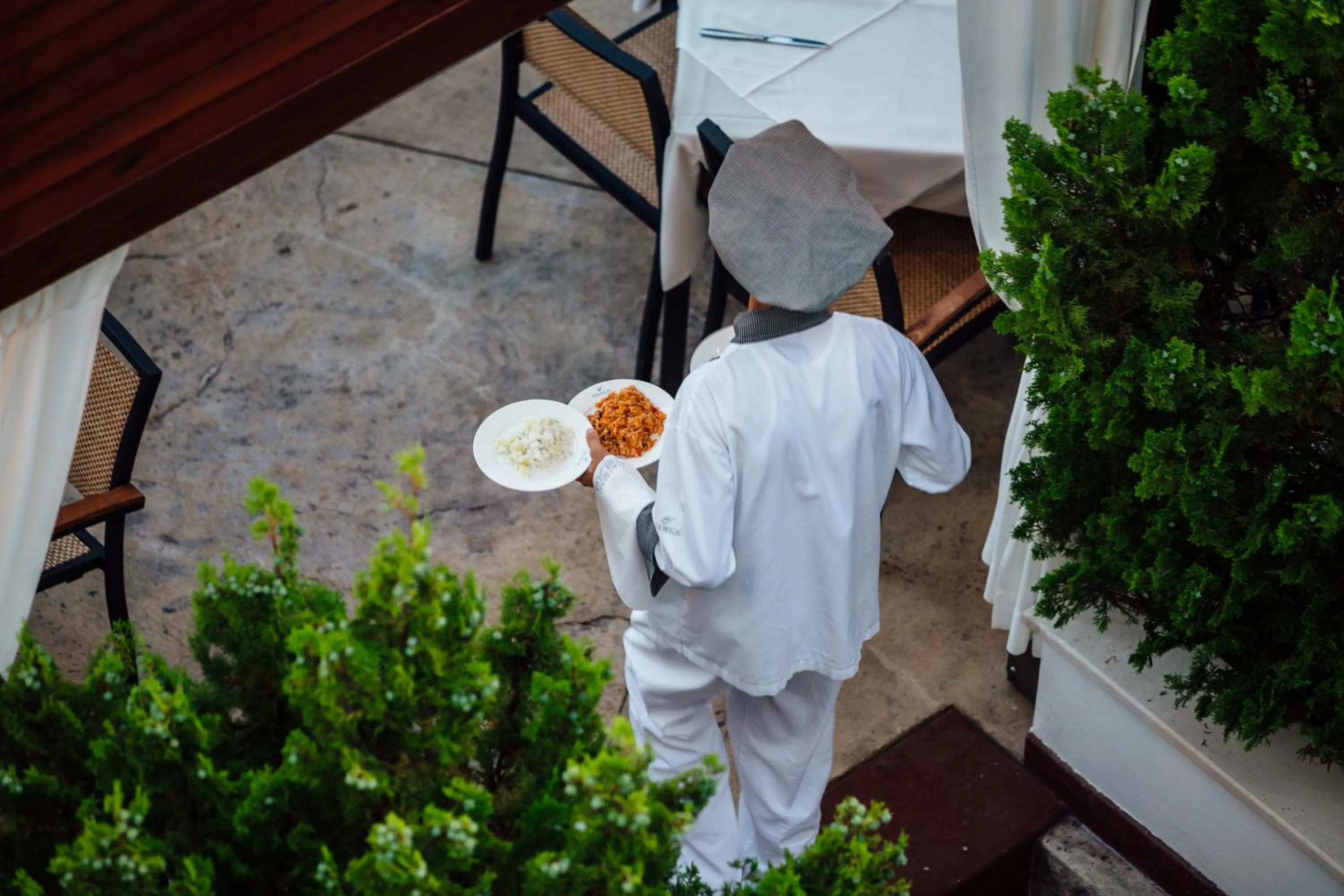 Staff in Hotel Perla