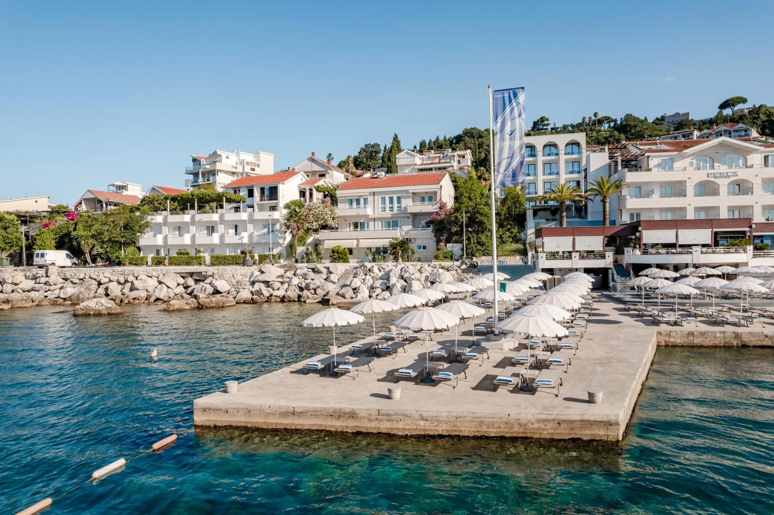 Property building in Hotel Perla