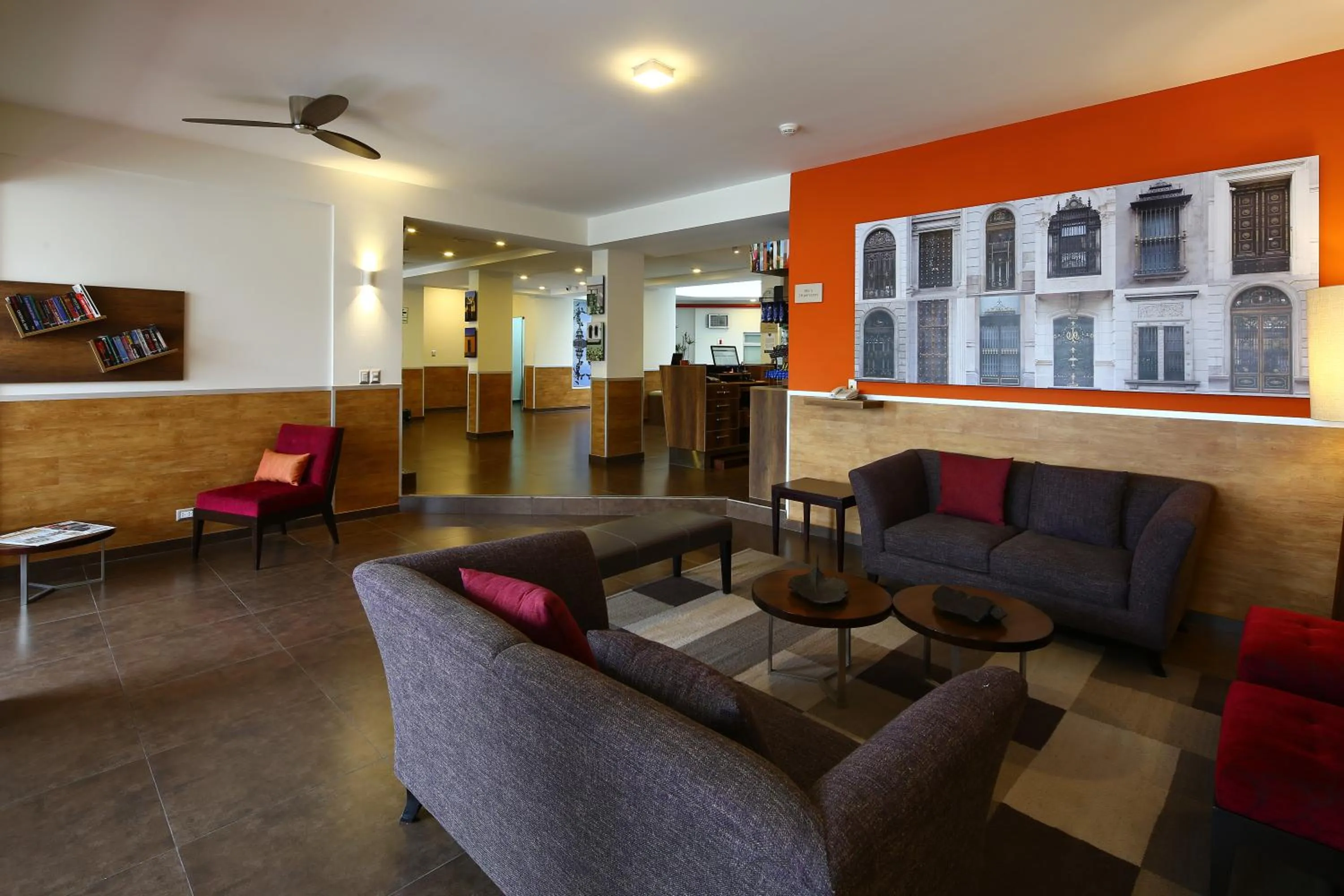 Lobby or reception in Casa Andina Standard Miraflores San Antonio