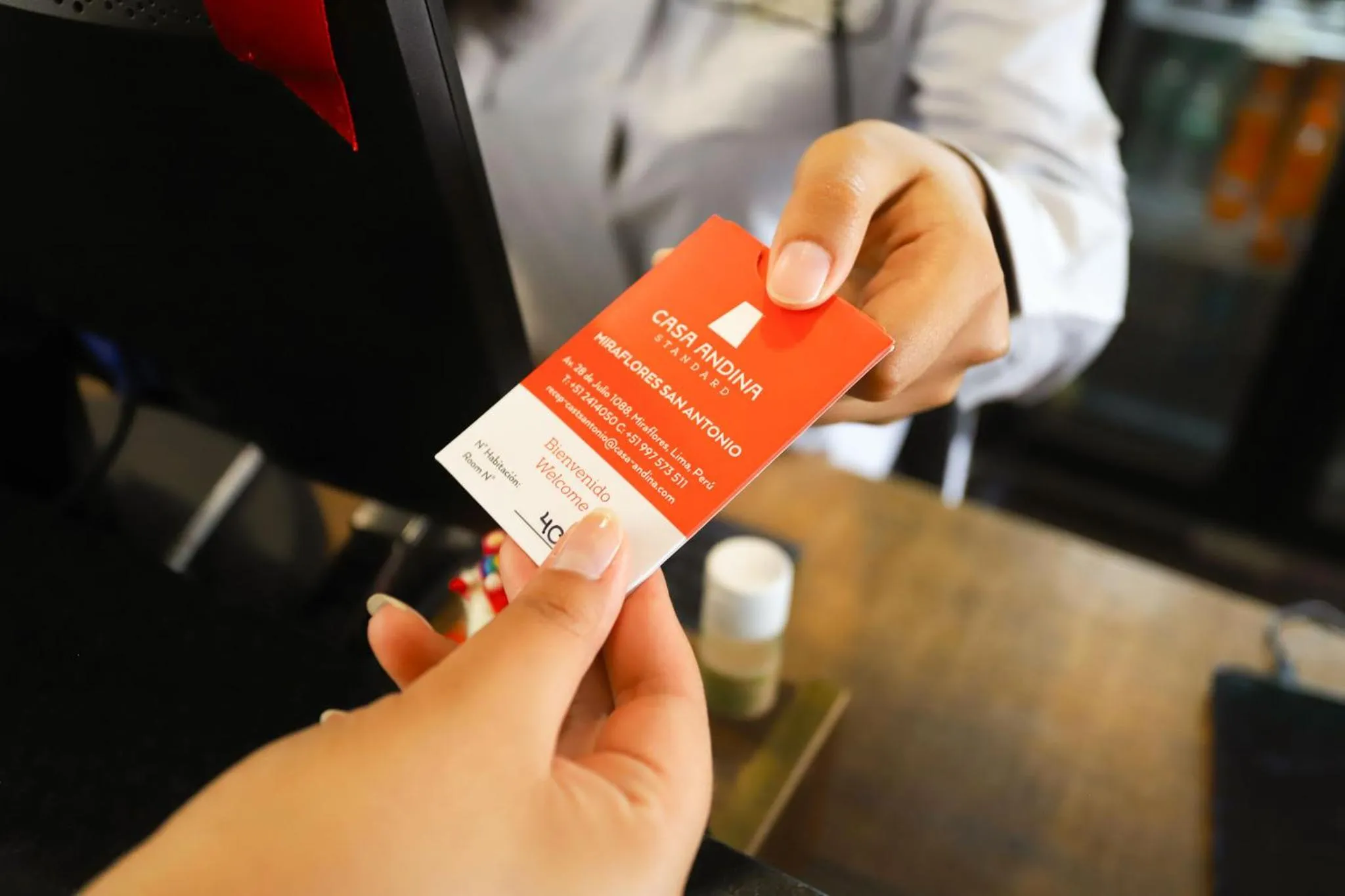 Lobby or reception in Casa Andina Standard Miraflores San Antonio