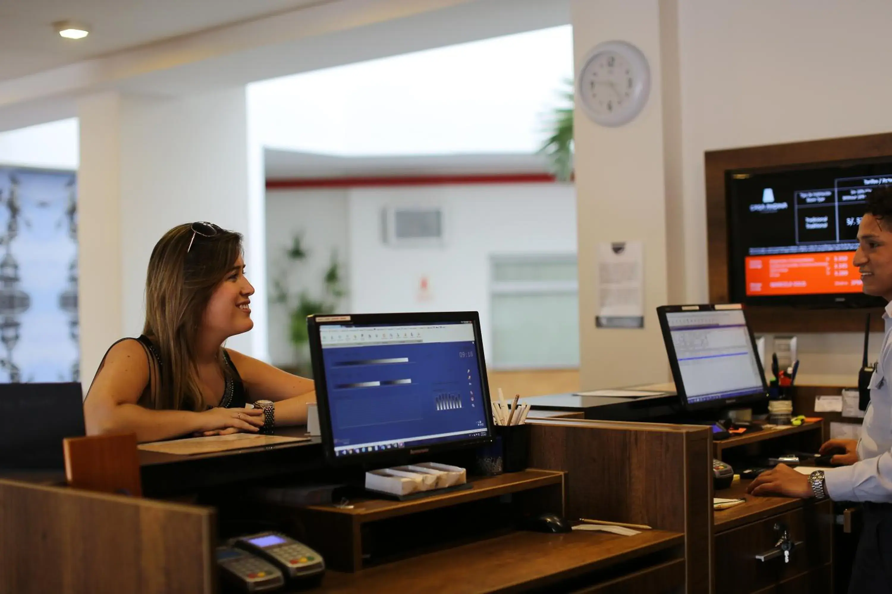 Lobby or reception in Casa Andina Standard Miraflores San Antonio Lobby or reception in Casa Andina Standard Miraflores San Antonio
