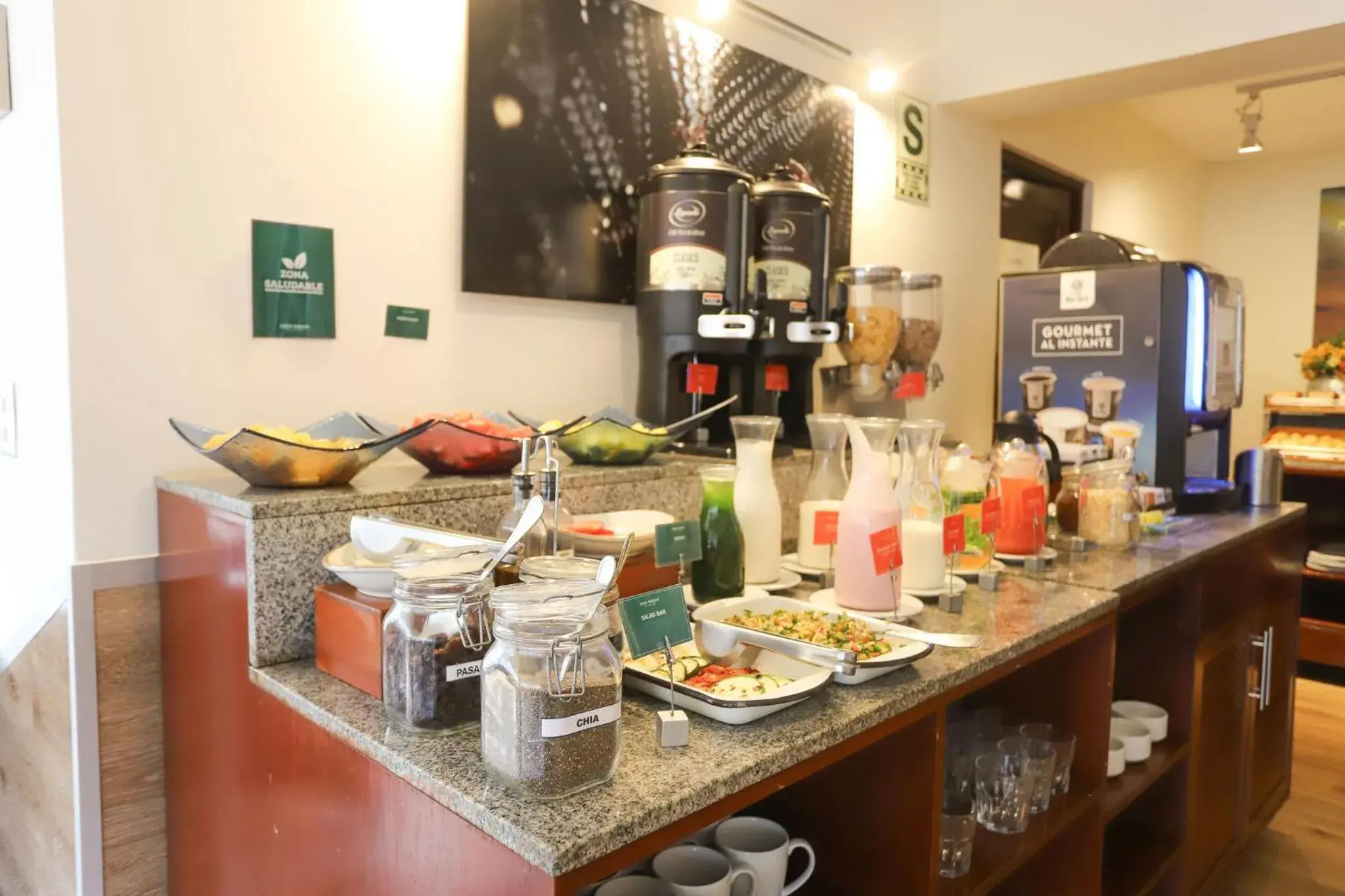 Buffet breakfast in Casa Andina Standard Miraflores San Antonio Buffet breakfast in Casa Andina Standard Miraflores San Antonio