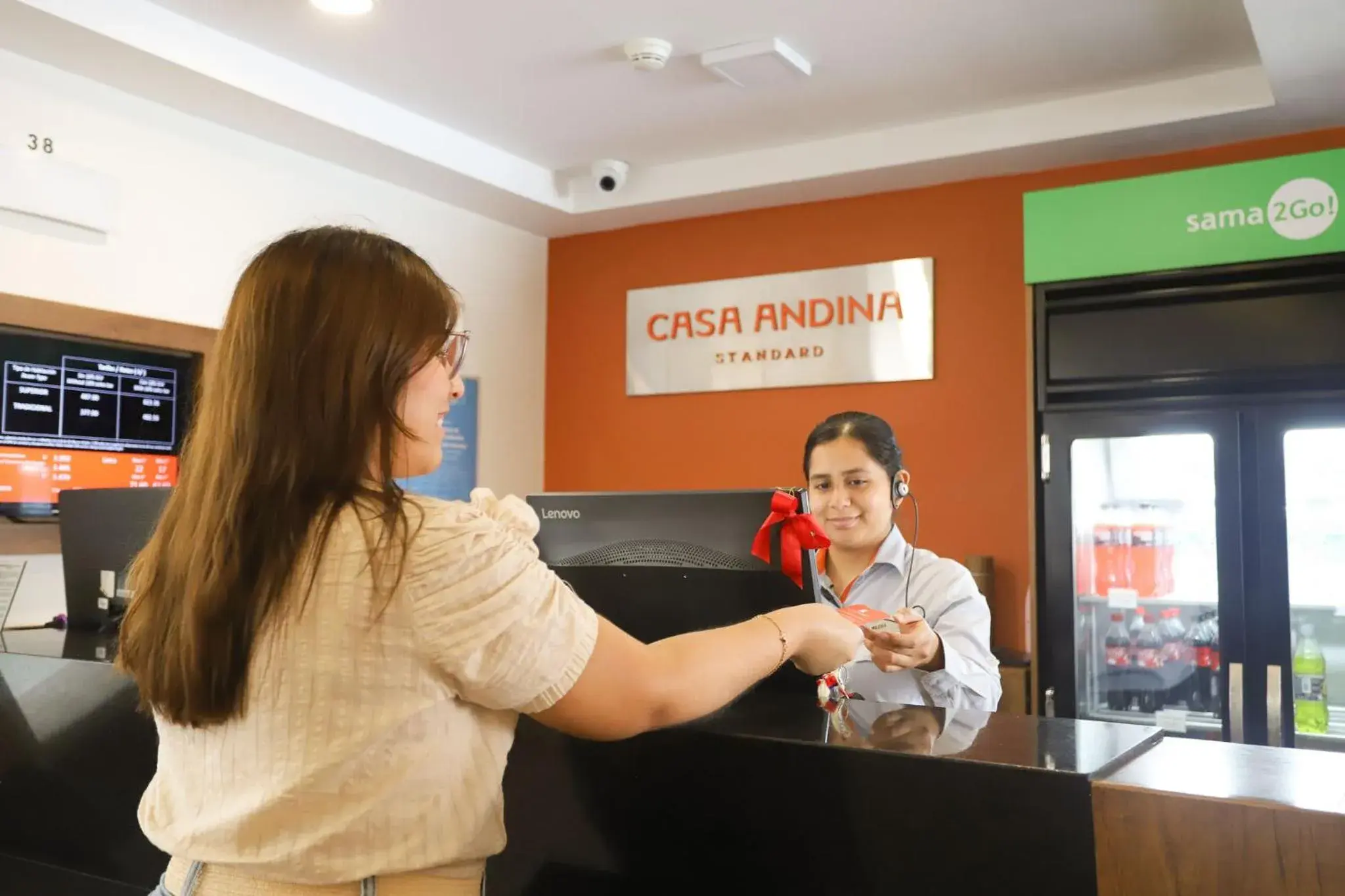 Lobby or reception in Casa Andina Standard Miraflores San Antonio Lobby or reception in Casa Andina Standard Miraflores San Antonio