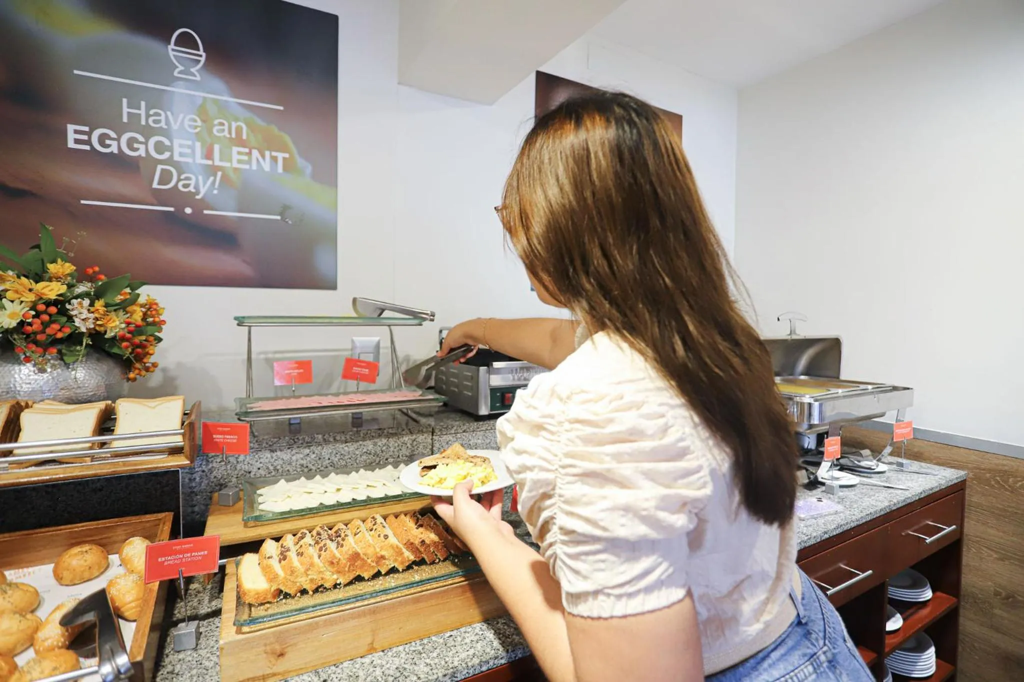 Buffet breakfast in Casa Andina Standard Miraflores San Antonio