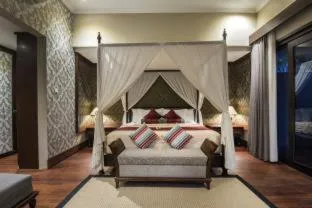 Bed in Natya Villa Jimbaran