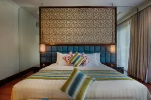 Bed in Natya Villa Jimbaran