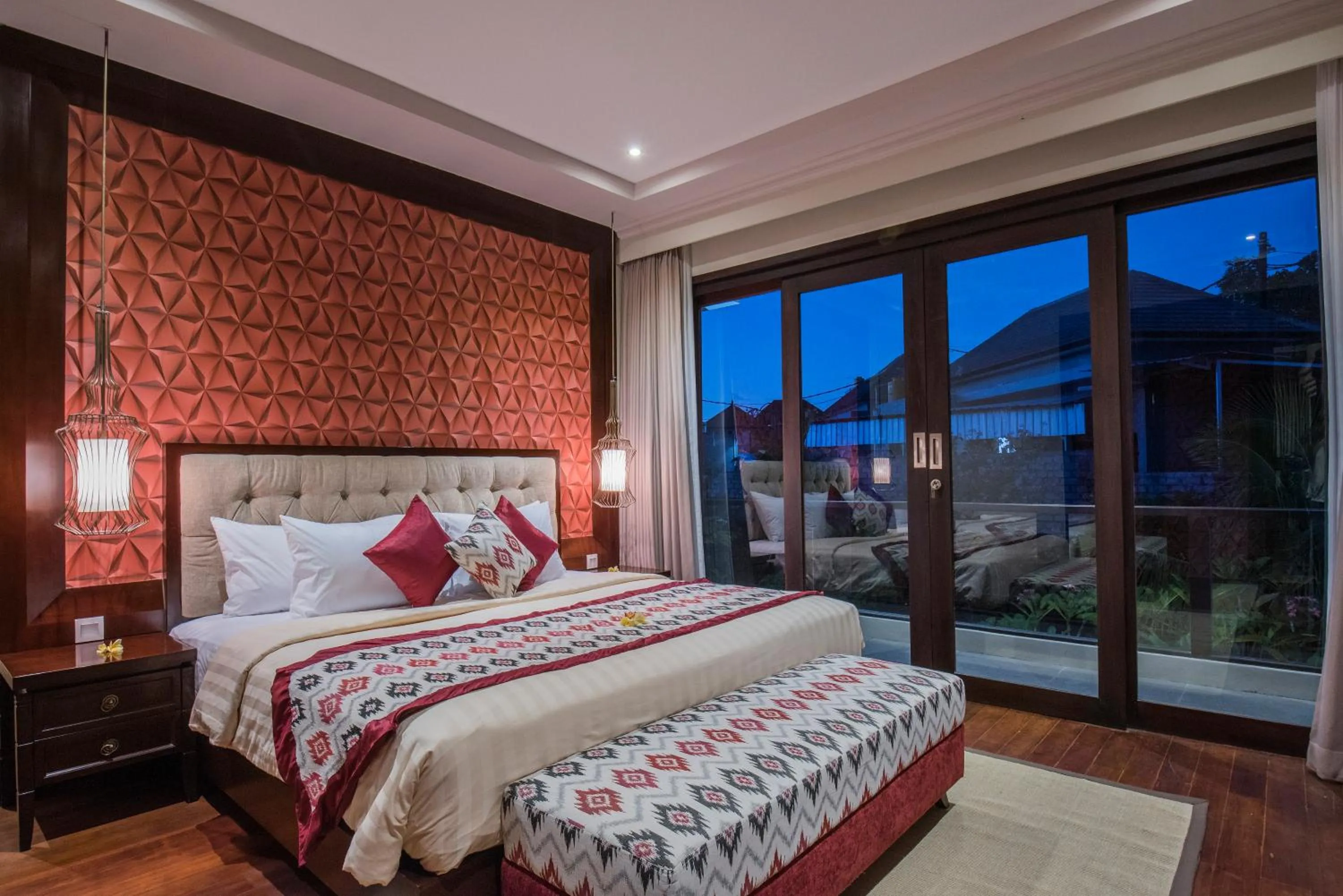 Bedroom, Bed in Natya Villa Jimbaran