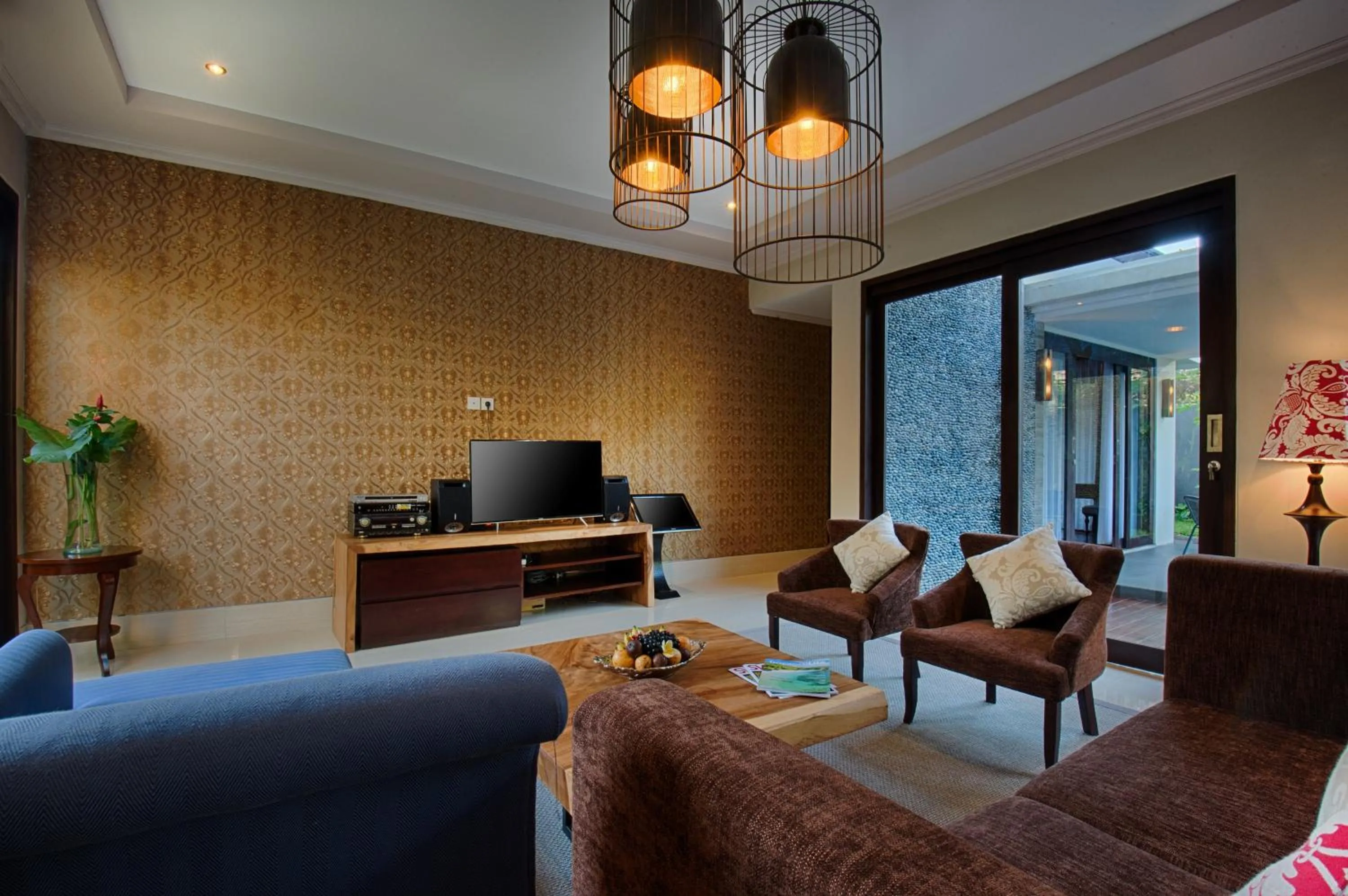 Lounge or bar in Natya Villa Jimbaran