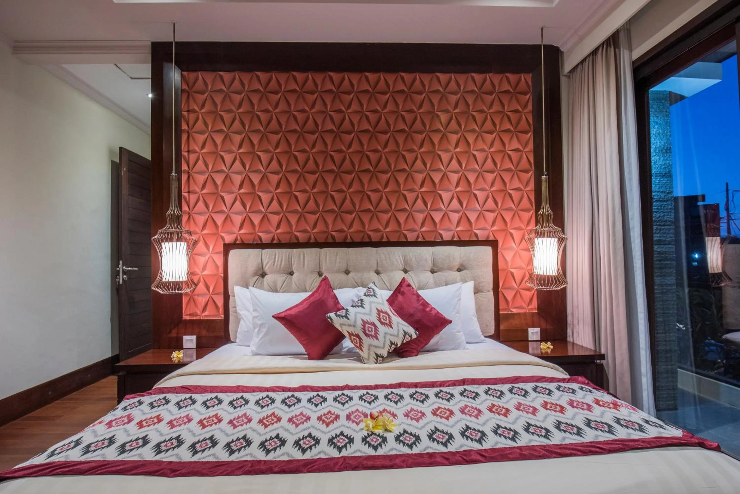 Bedroom, Bed in Natya Villa Jimbaran