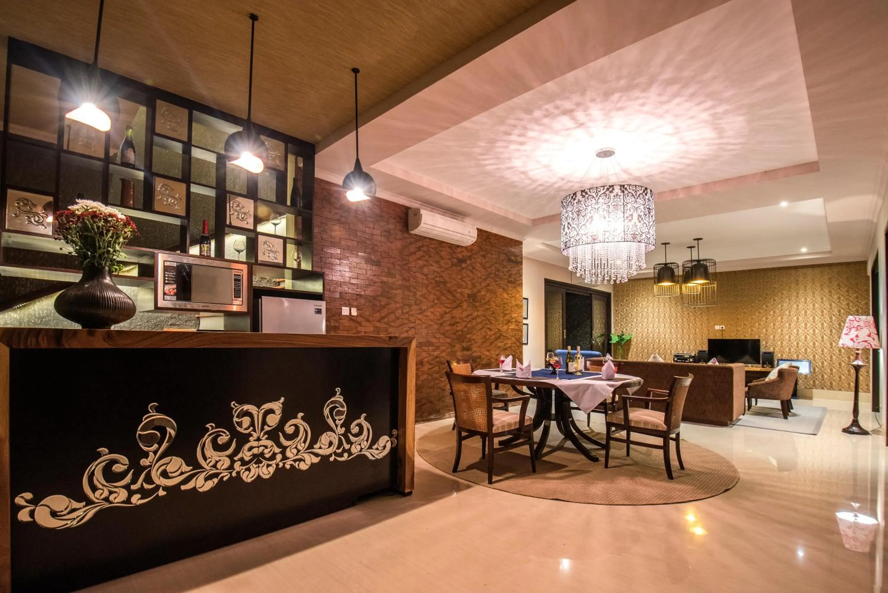 Floor plan in Natya Villa Jimbaran