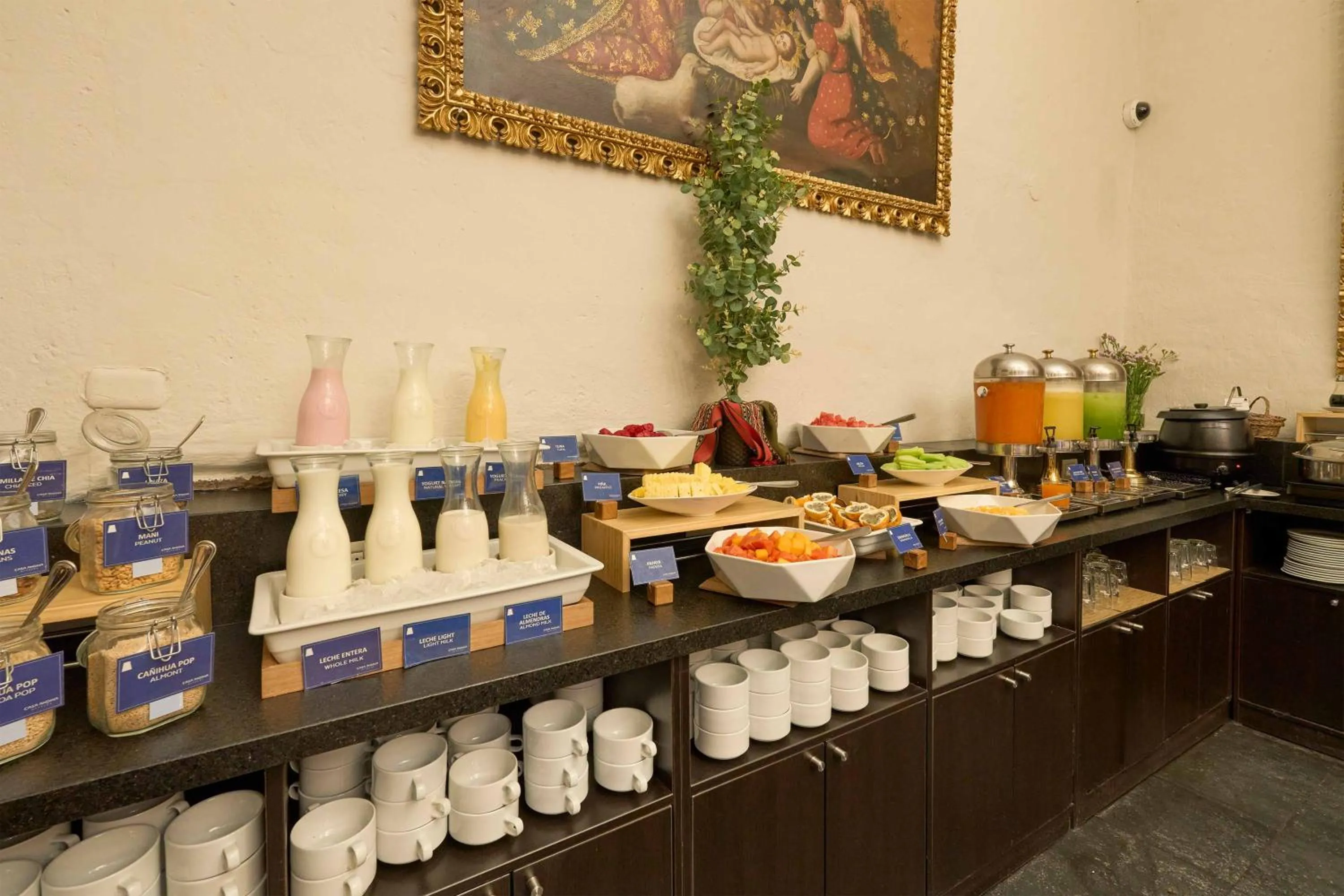 Buffet breakfast in Casa Andina Premium Cusco