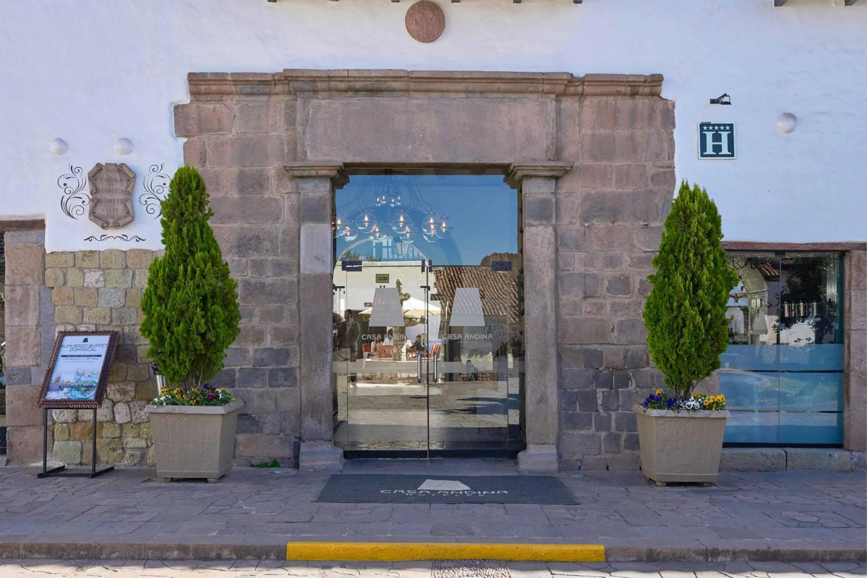 Facade/entrance in Casa Andina Premium Cusco