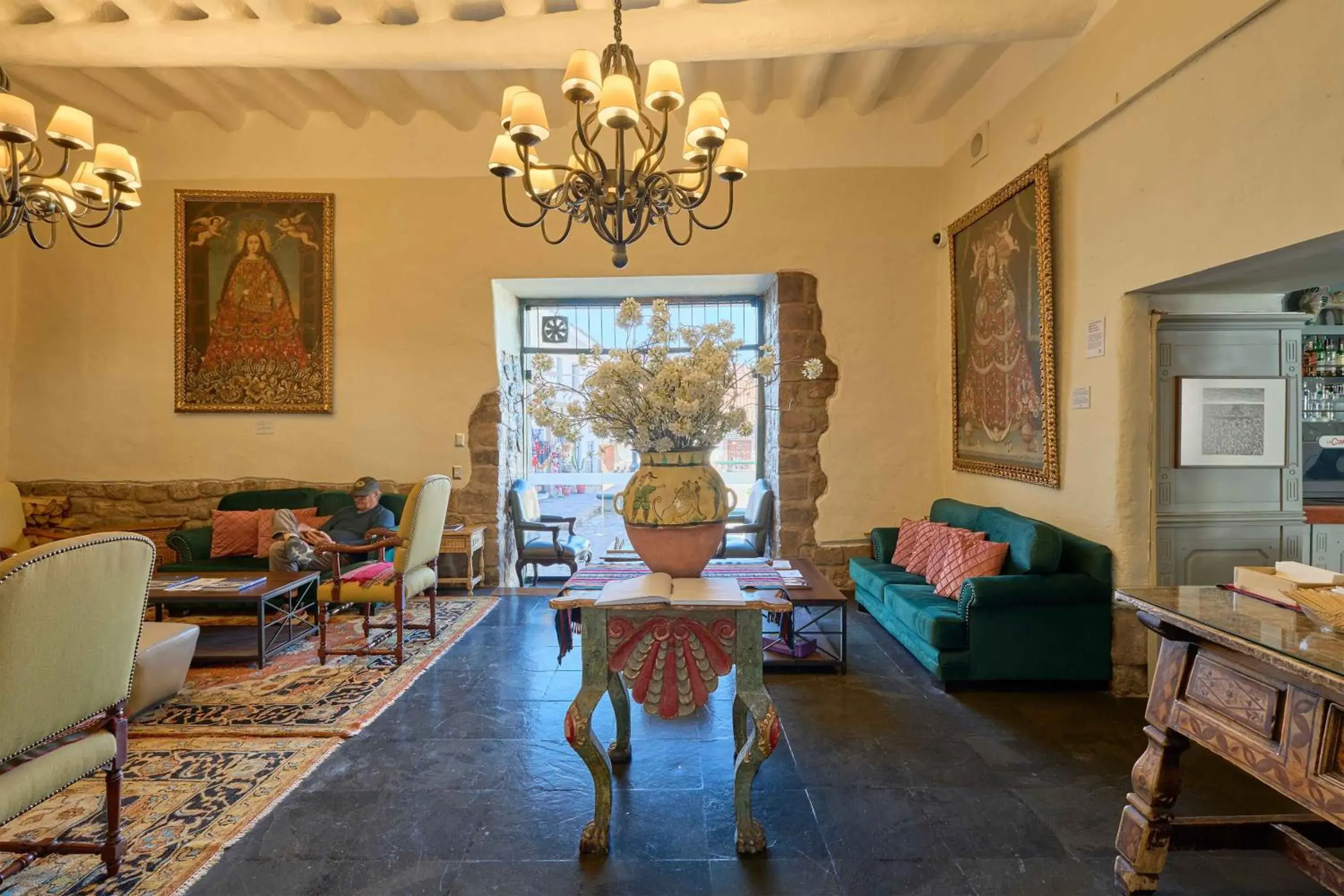Lobby or reception in Casa Andina Premium Cusco Lobby or reception in Casa Andina Premium Cusco