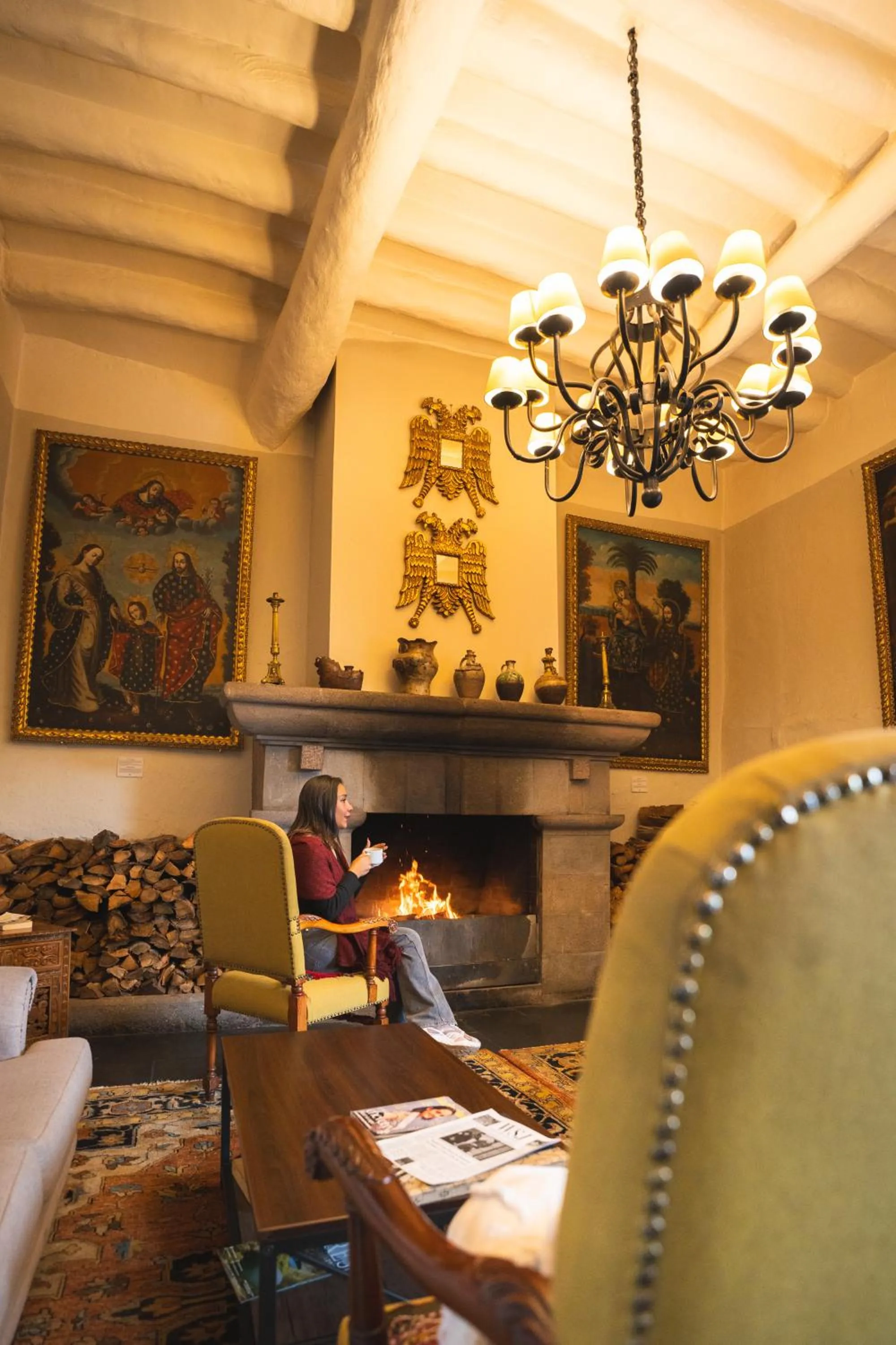 Living room in Casa Andina Premium Cusco