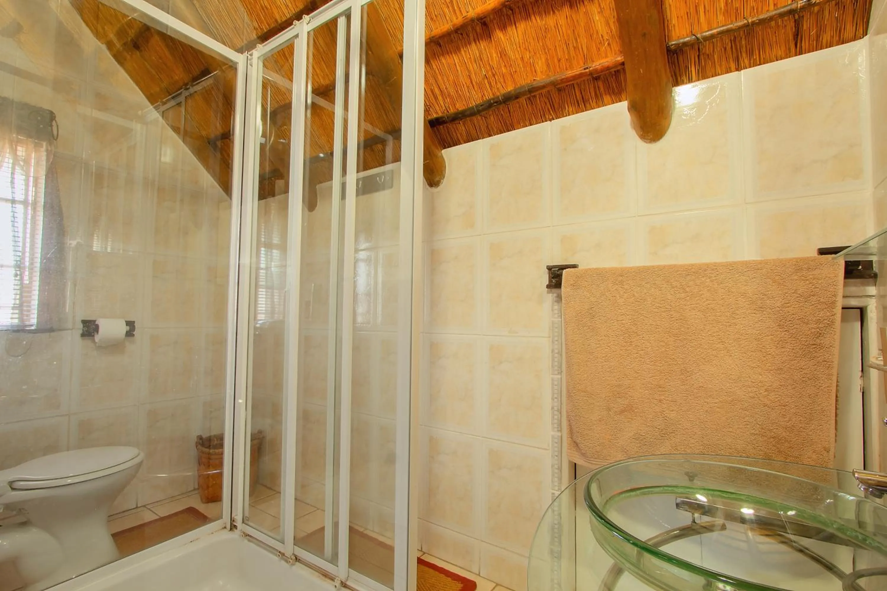 Bathroom in All over Africa Guest house