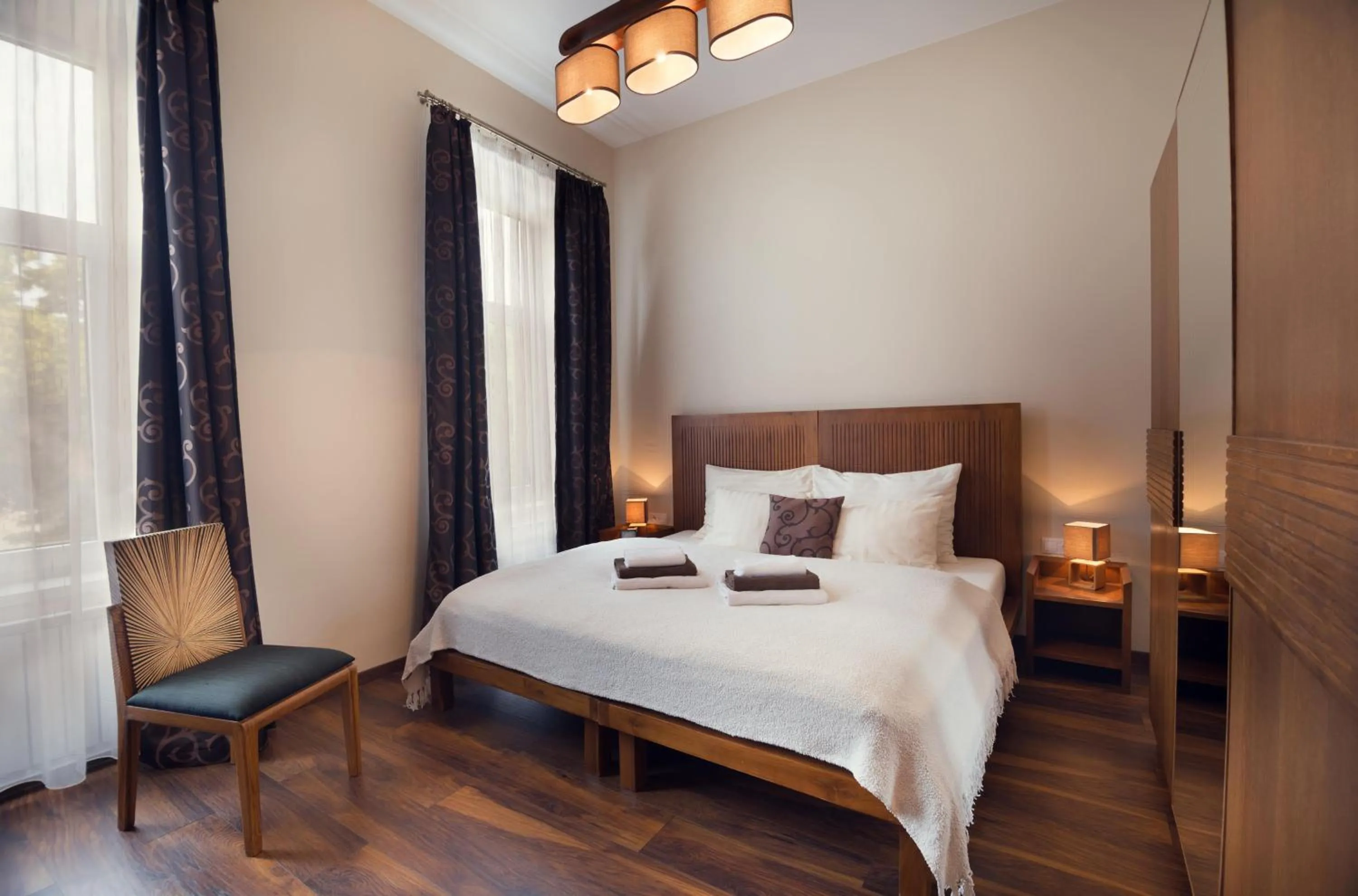 Bedroom, Bed in City Residence Apartment Hotel