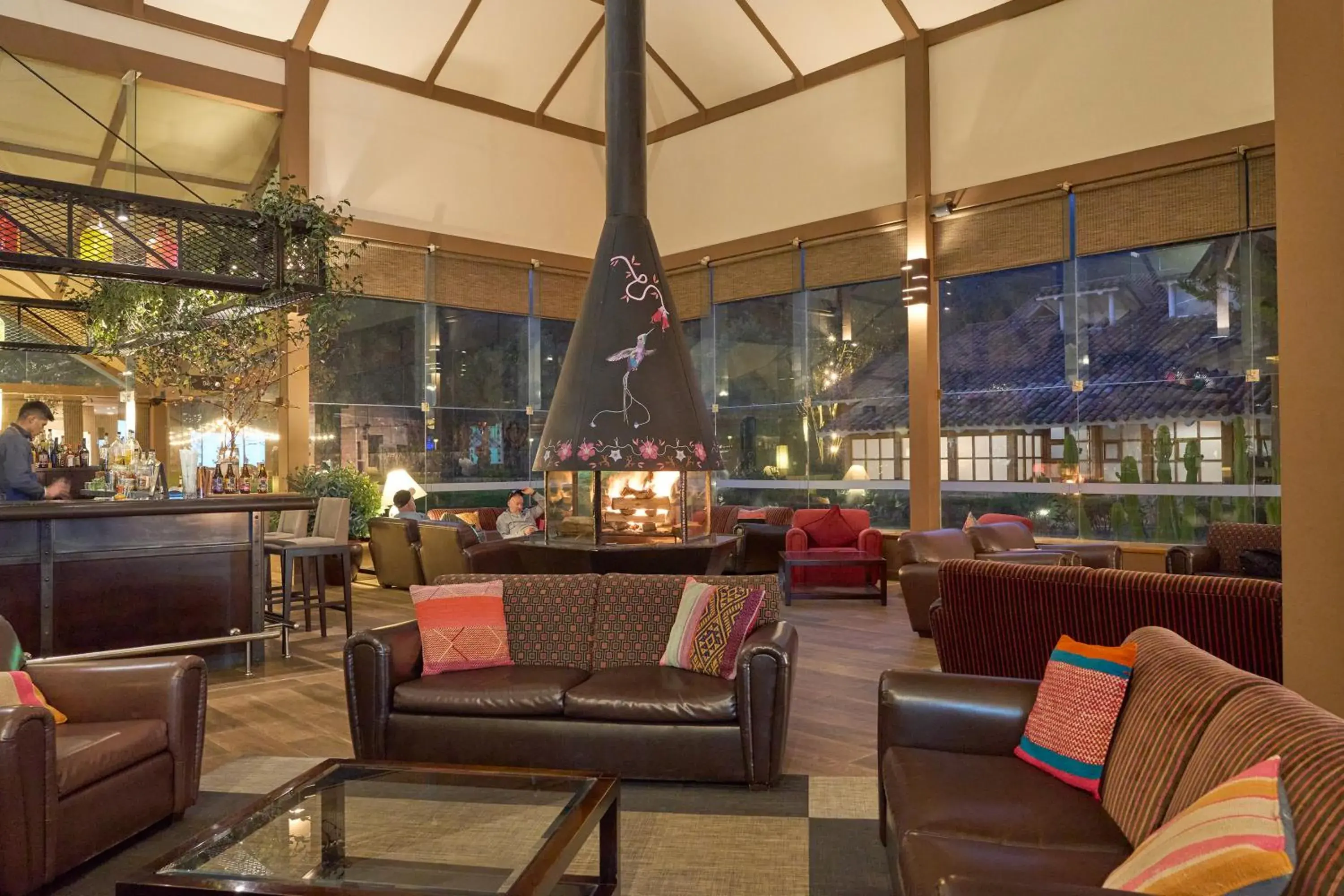 Lobby or reception in Casa Andina Premium Valle Sagrado Hotel & Villas Lobby or reception in Casa Andina Premium Valle Sagrado Hotel & Villas