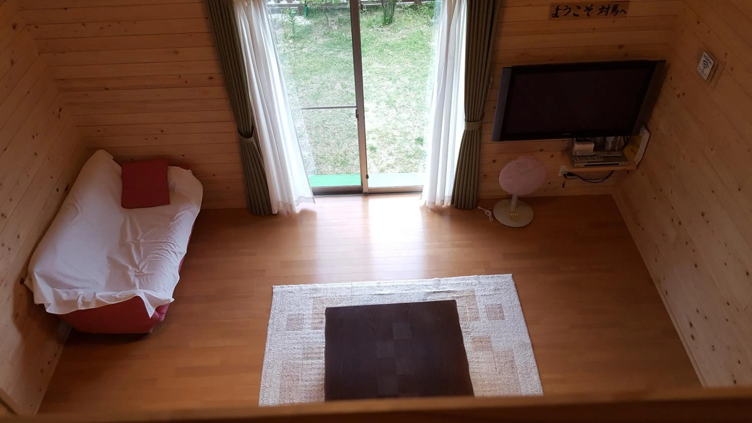 Bed in Hinokisanso Tsushima