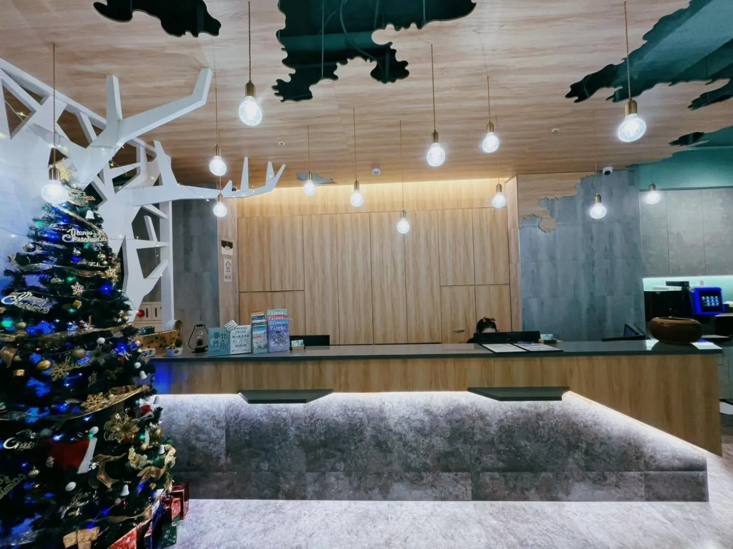 Lobby or reception in 新仕飯店-New City Hotel