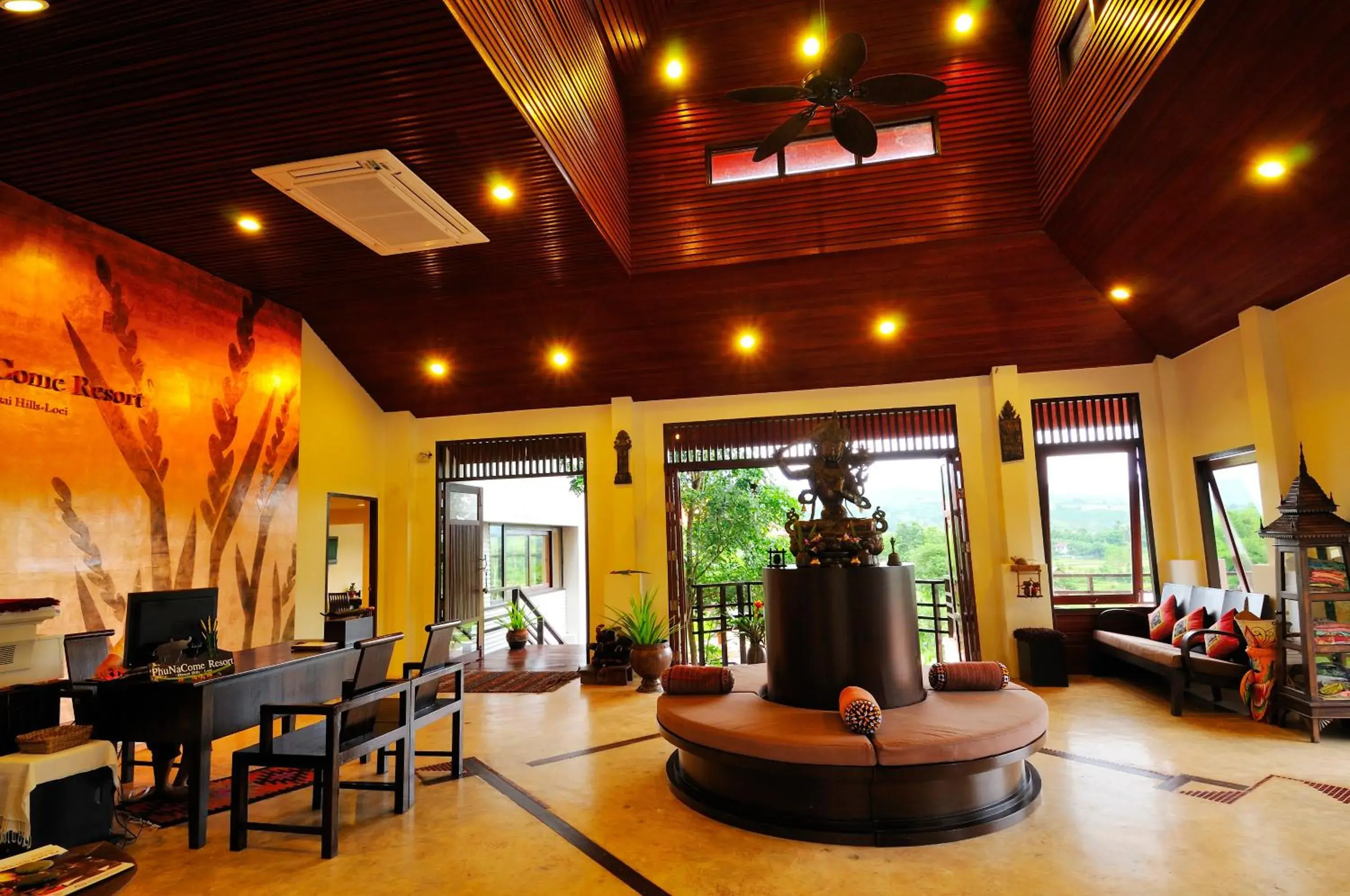 Lobby or reception in Phunacome Resort Lobby or reception in Phunacome Resort