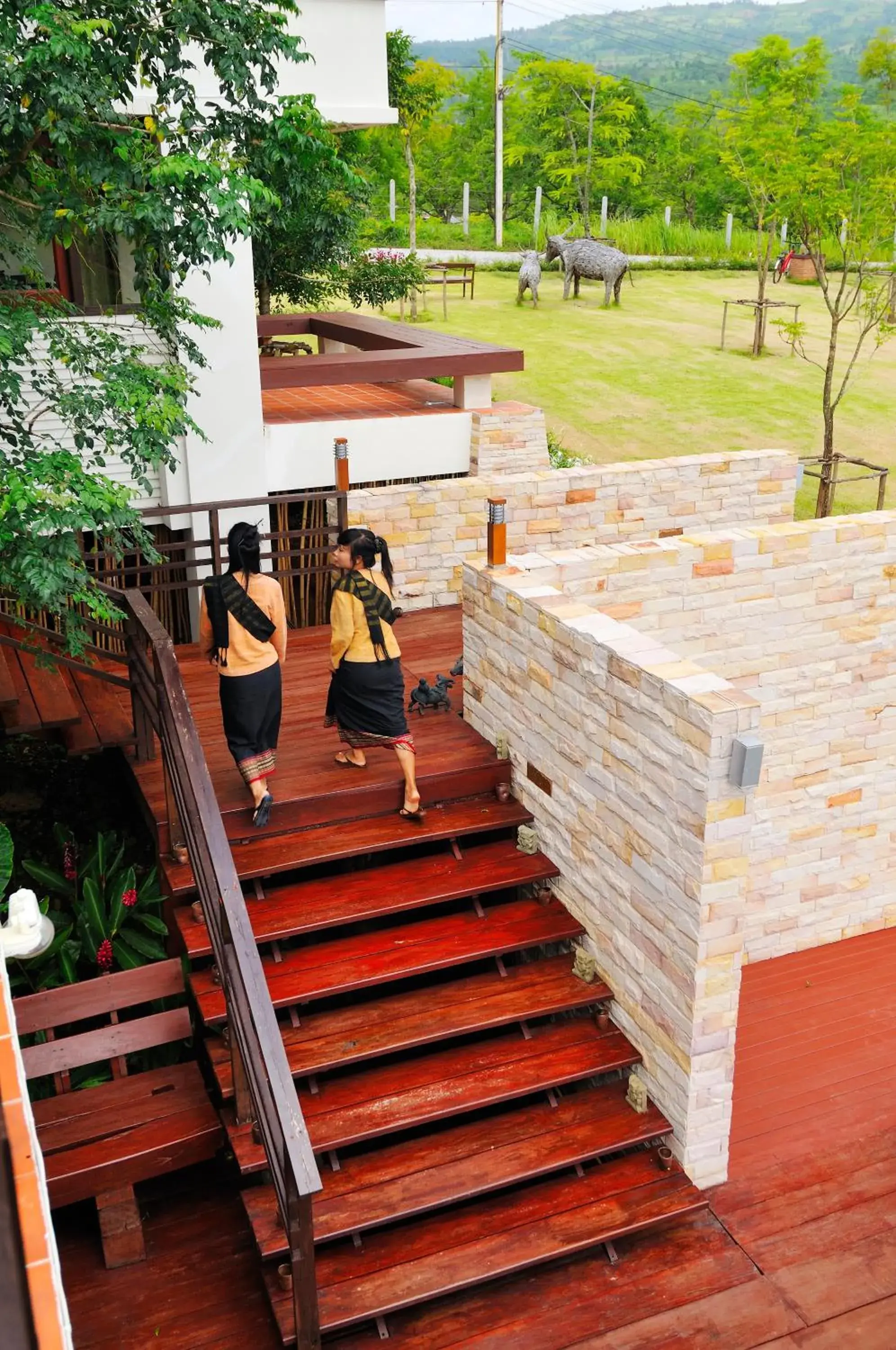 Facade/entrance in Phunacome Resort Facade/entrance in Phunacome Resort