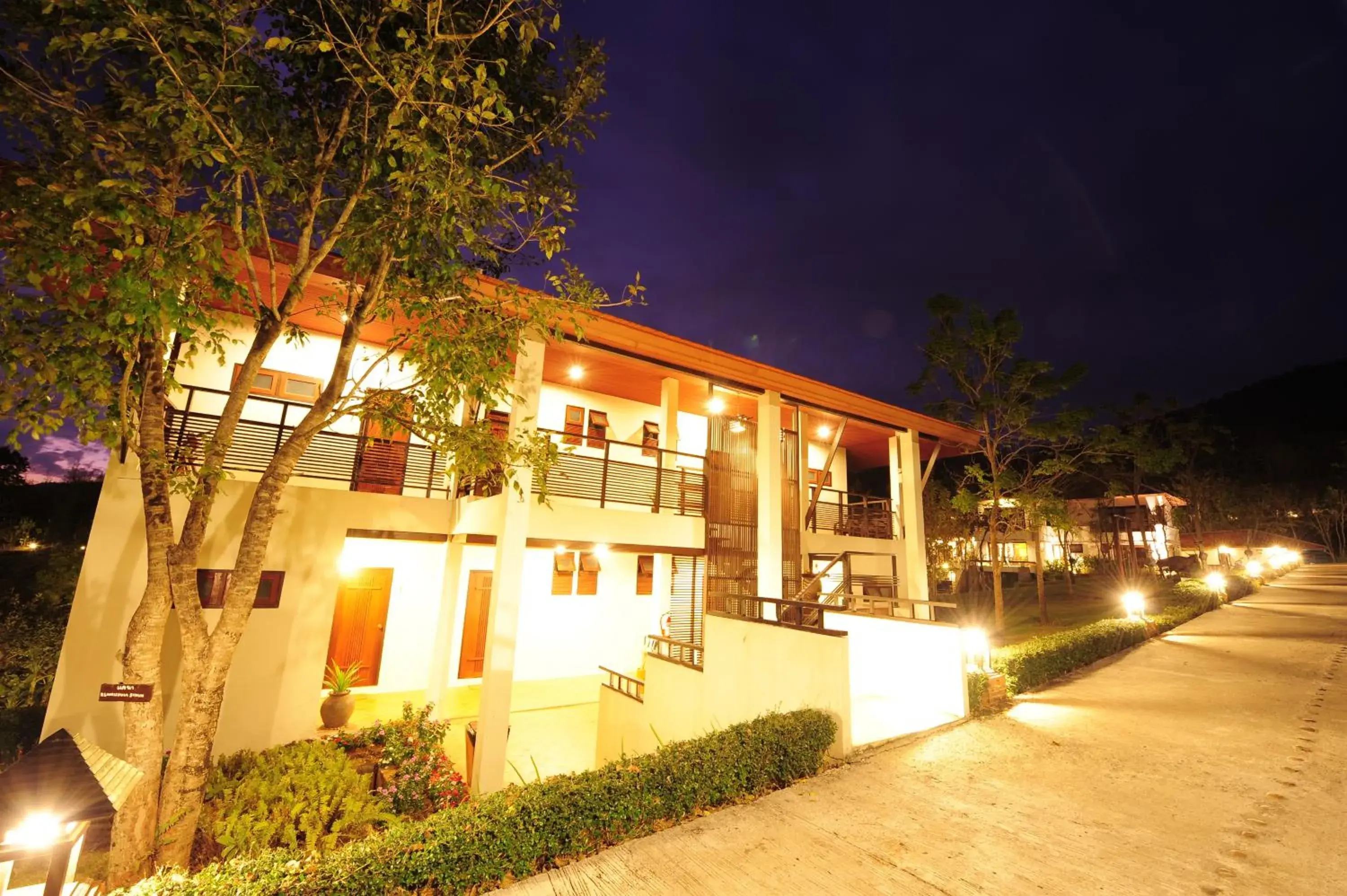 Facade/entrance in Phunacome Resort Facade/entrance in Phunacome Resort