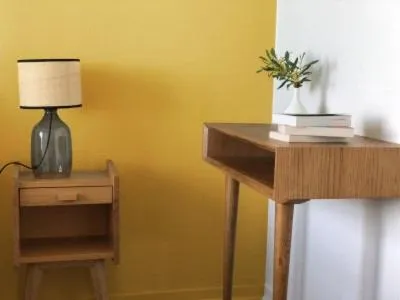 Bedroom in Le Homard Bleu