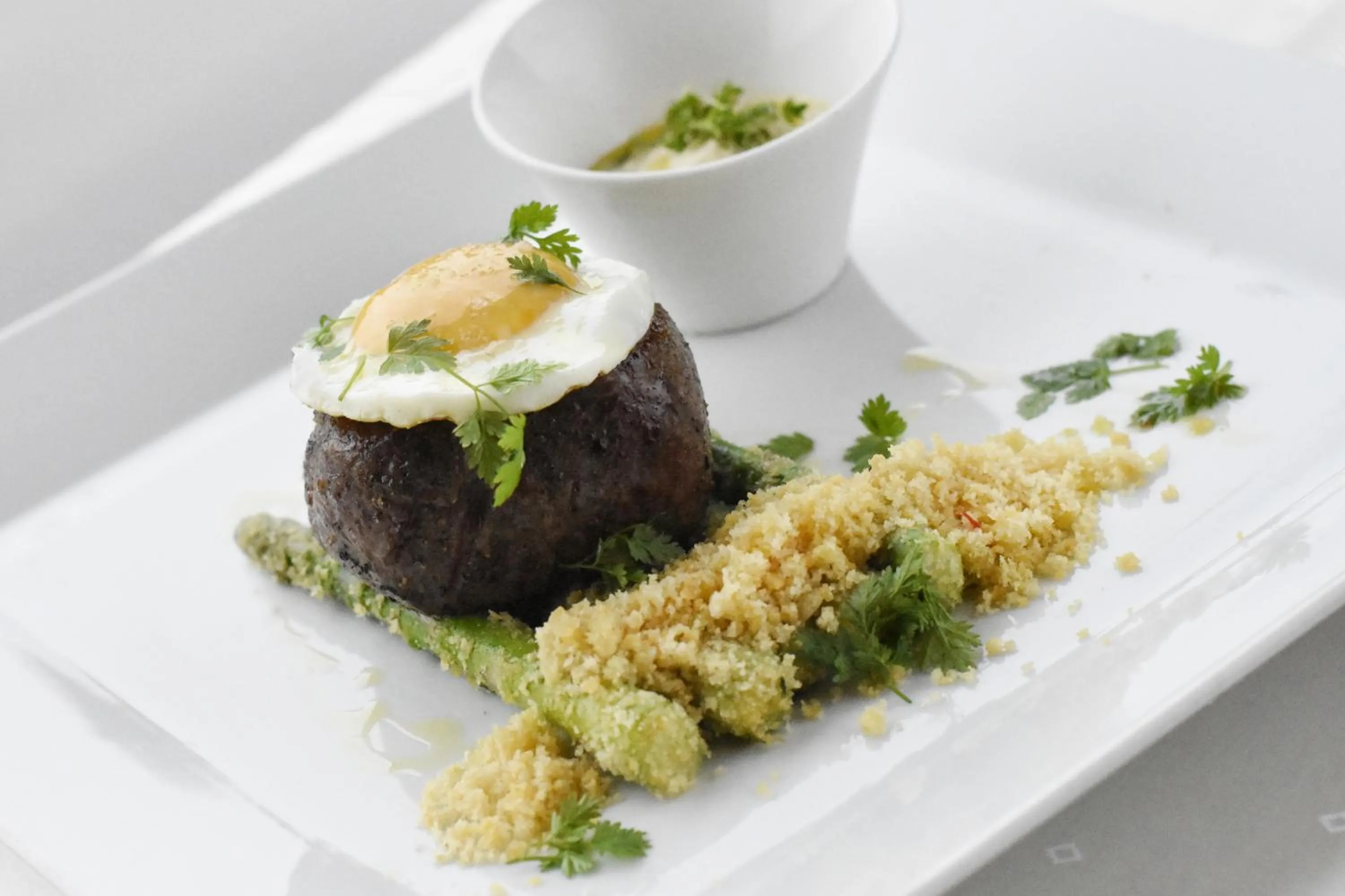 Food close-up in Aston Hotel