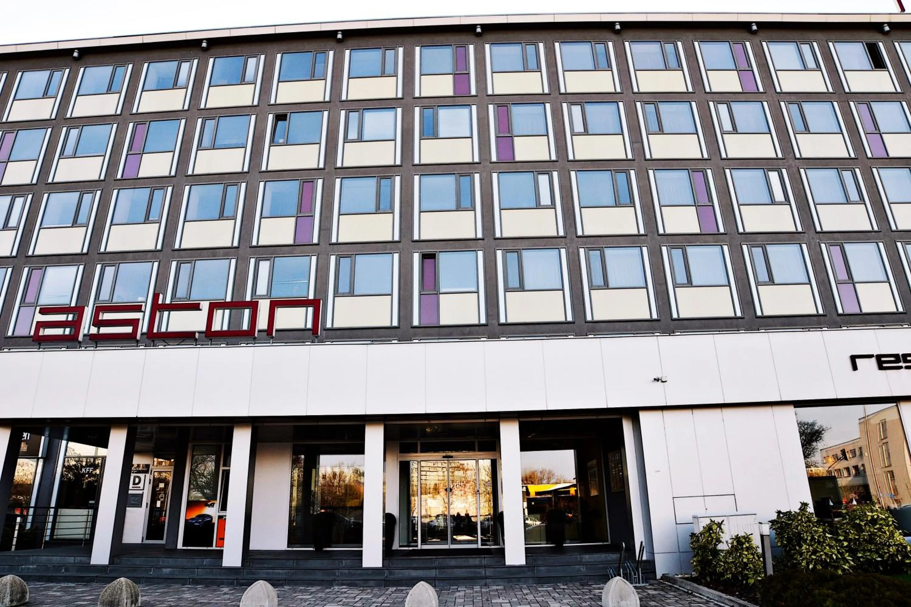 Property building in Aston Hotel