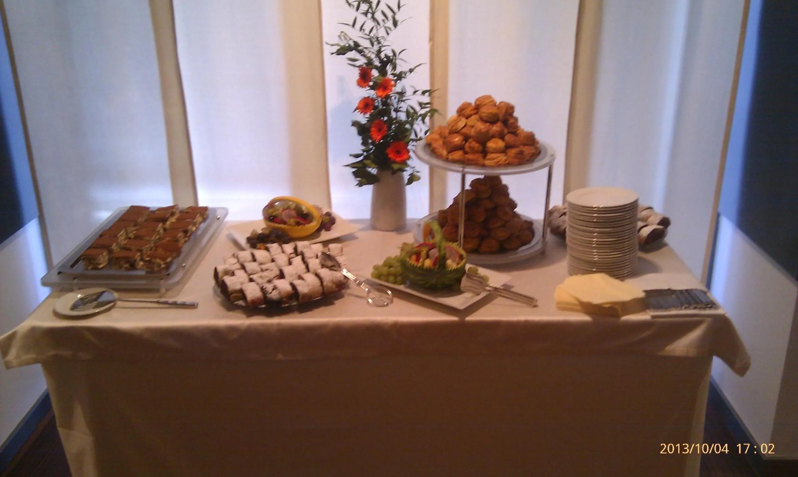 Food close-up in Aston Hotel