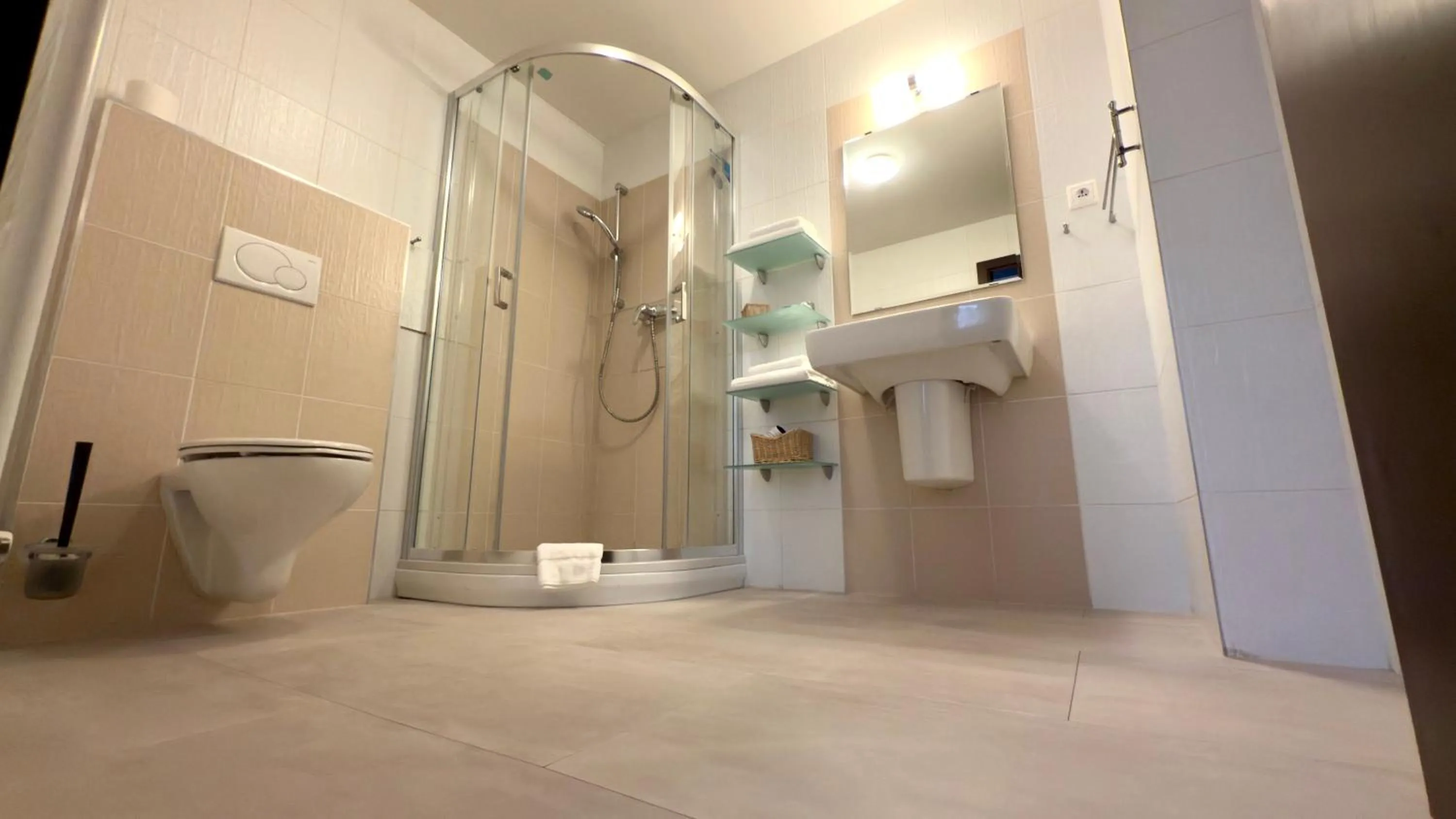 Bathroom in Aston Hotel