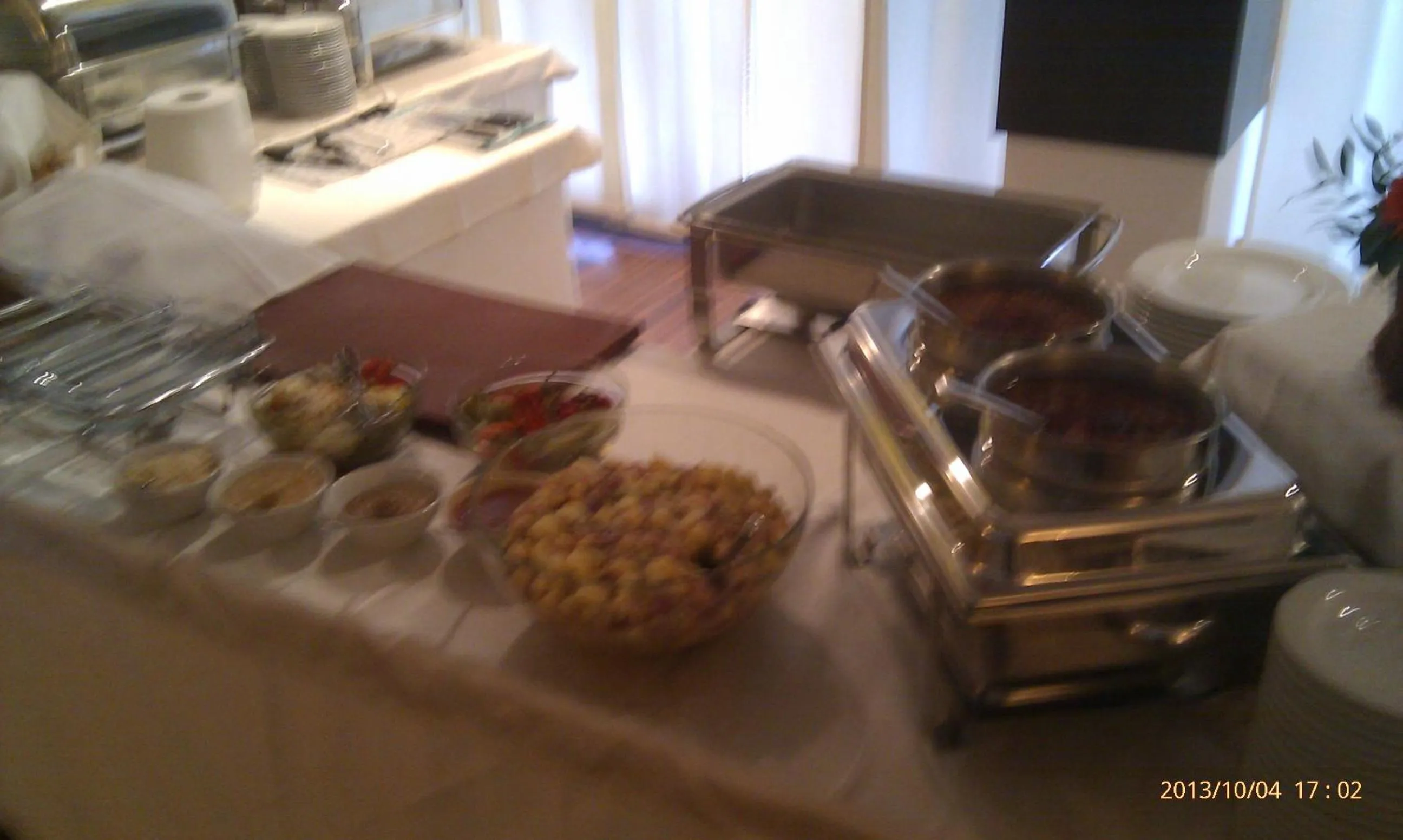 Food close-up in Aston Hotel