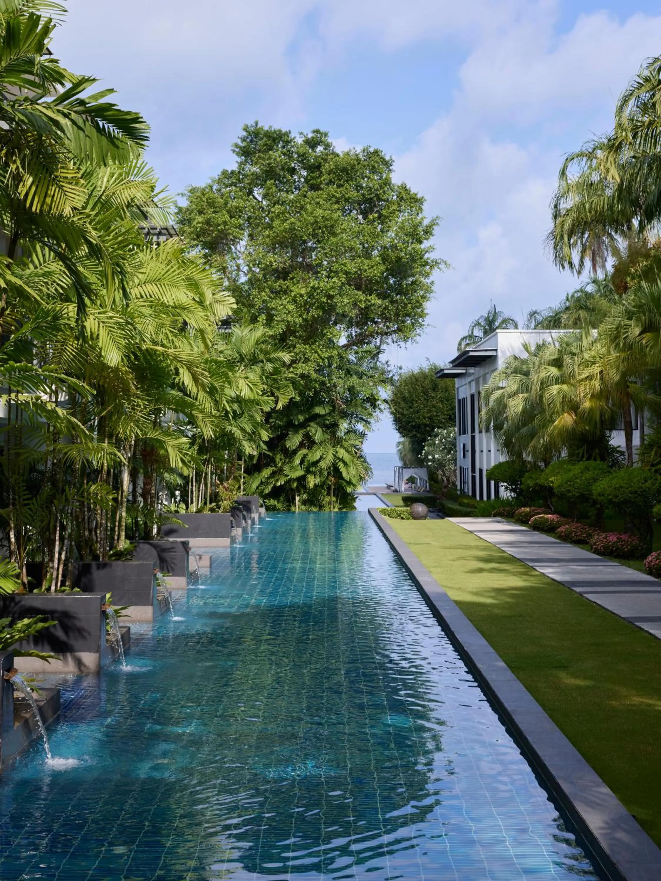 Pool view in The Chill Resort and Spa, Koh Chang