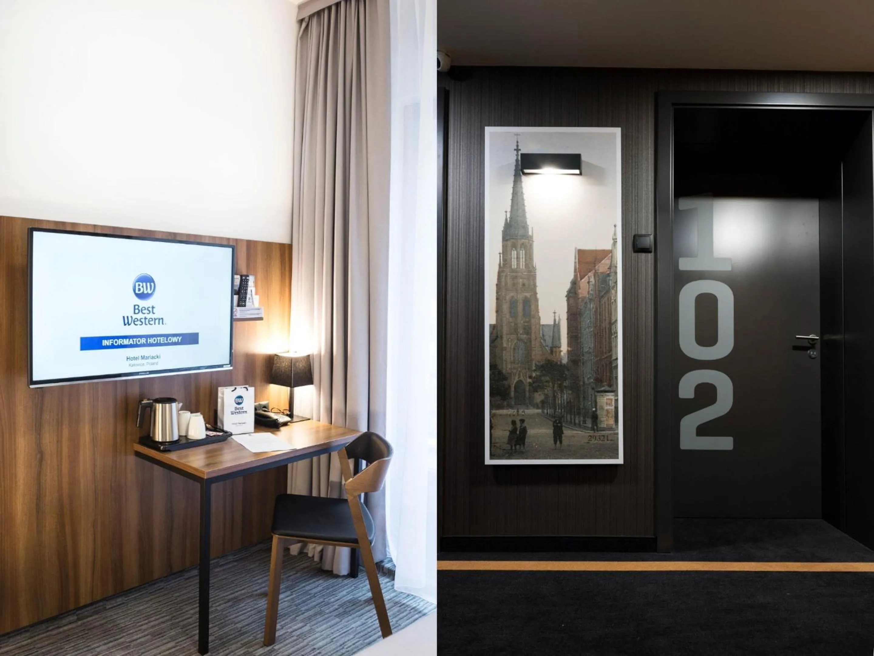 Bedroom in Best Western Hotel Mariacki Katowice