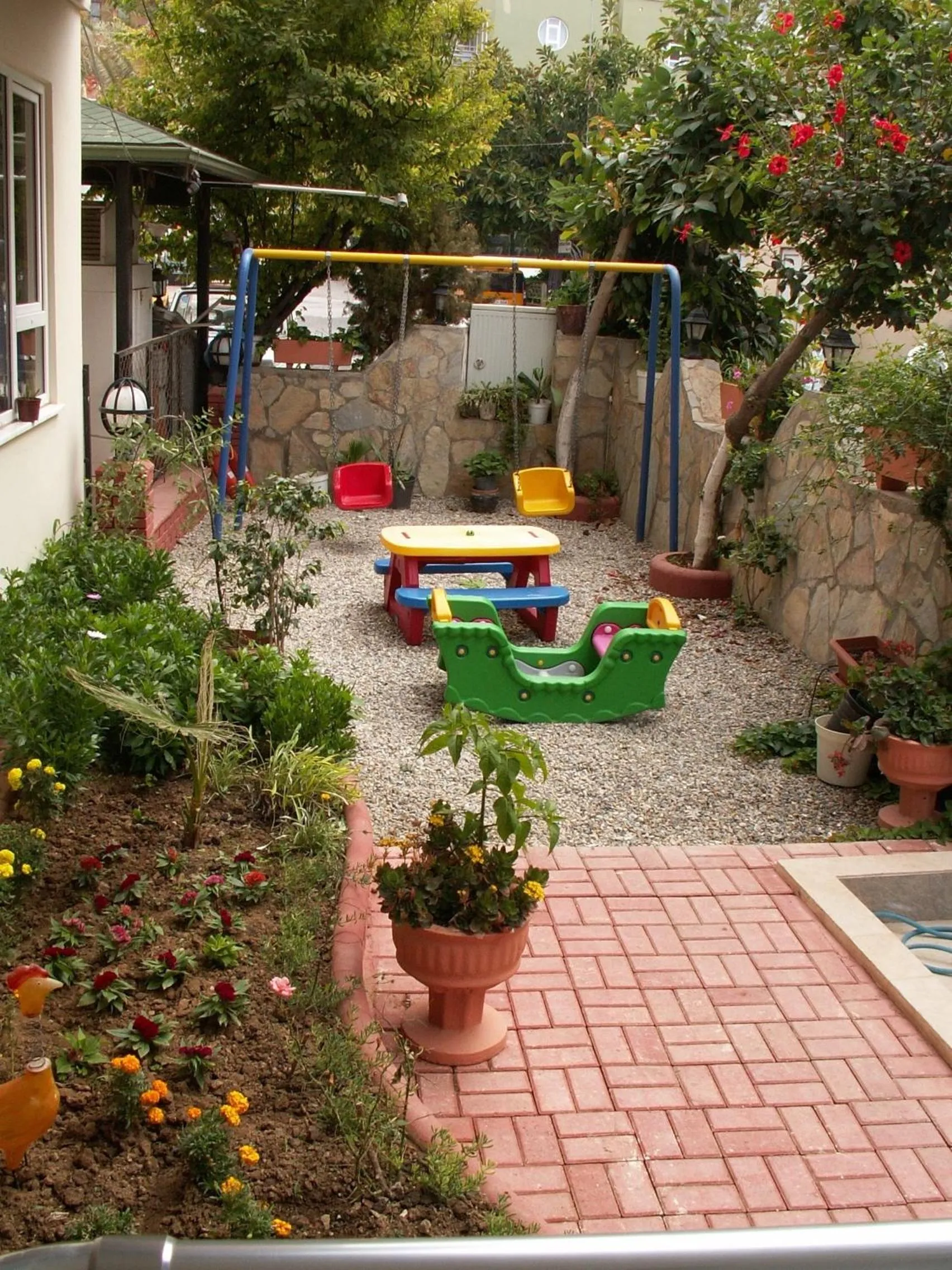 Children play ground in Kleopatra Balik Hotel