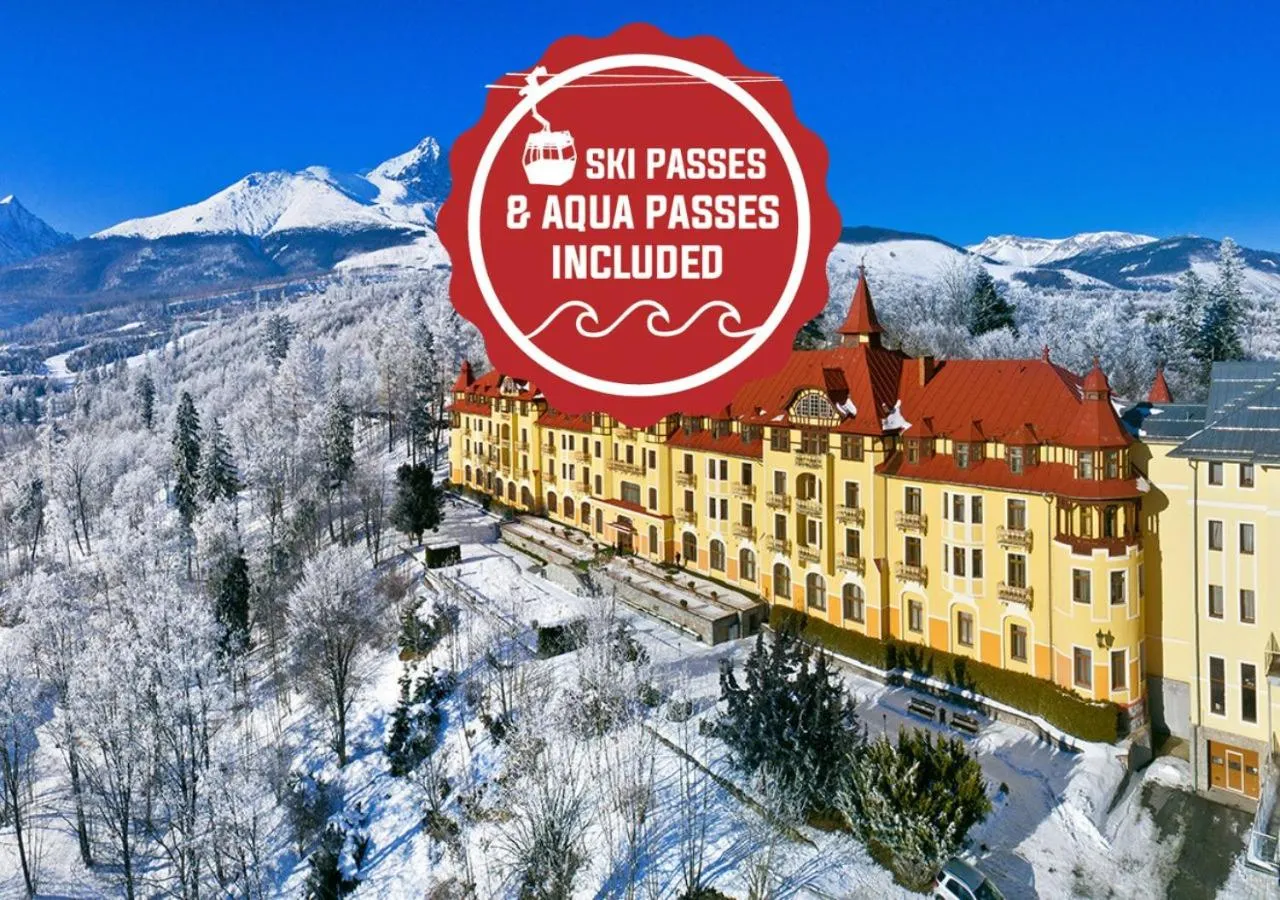 Property building in Grand Hotel Praha