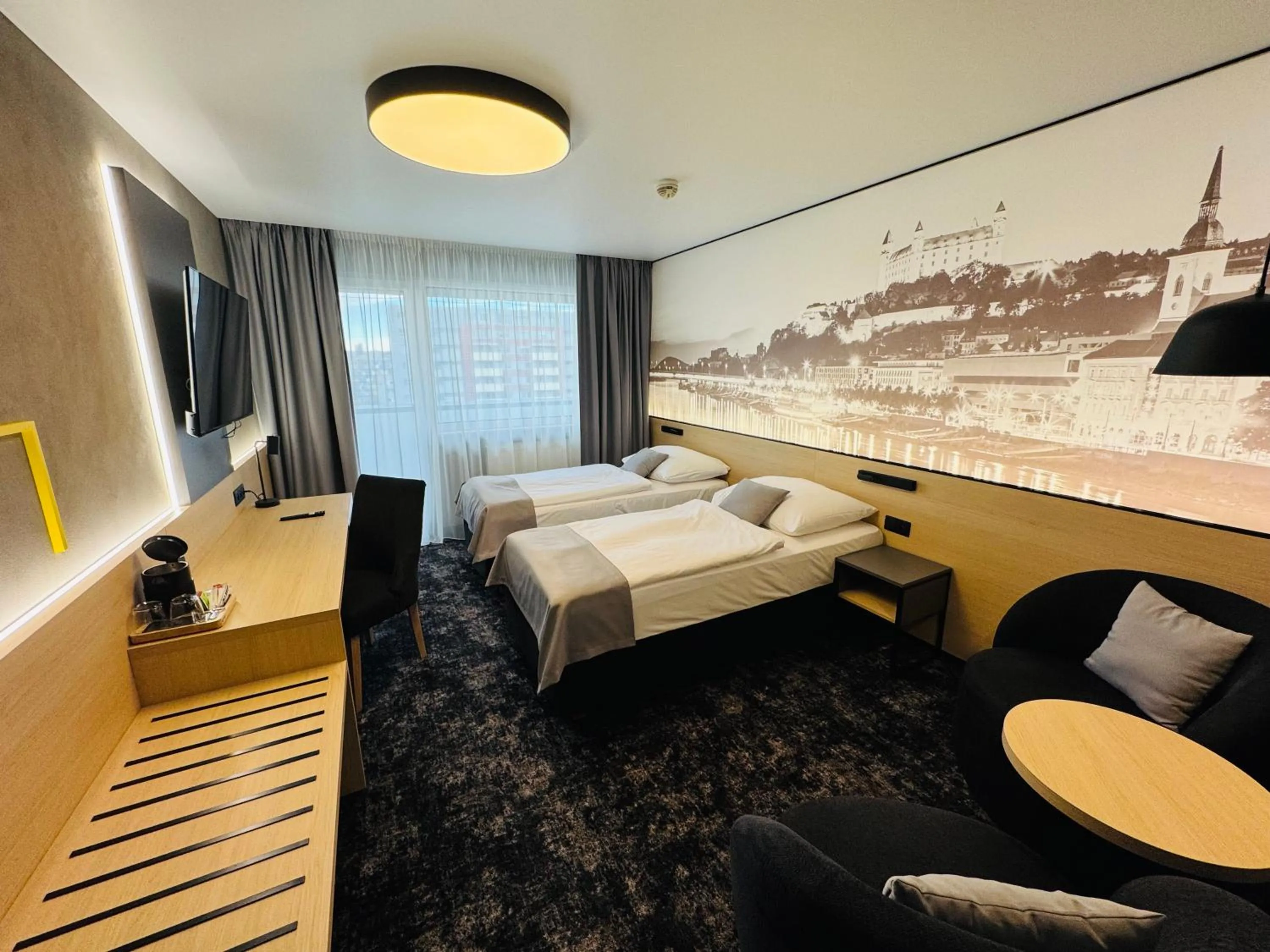 Photo of the whole room, Bed in Hotel Bratislava