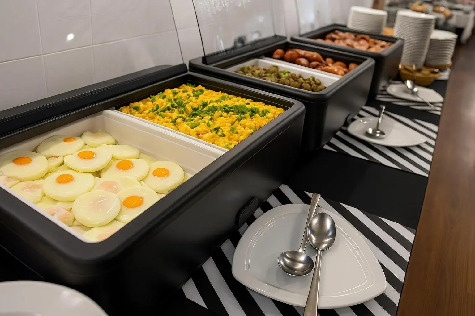 Buffet breakfast in Hotel Bratislava Buffet breakfast in Hotel Bratislava