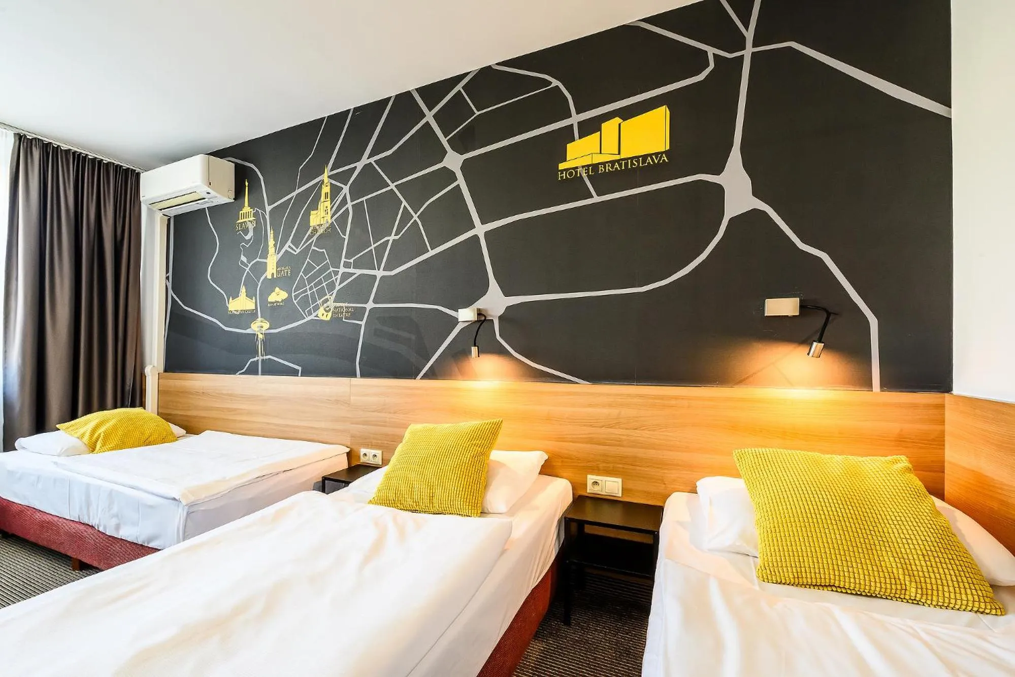 Photo of the whole room, Bed in Hotel Bratislava