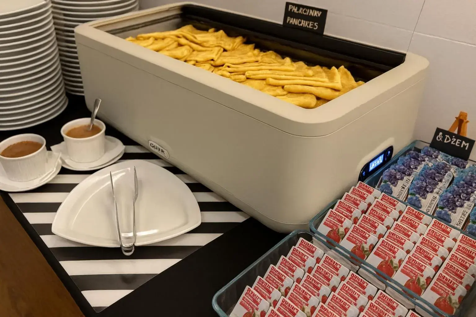 Buffet breakfast in Hotel Bratislava Buffet breakfast in Hotel Bratislava