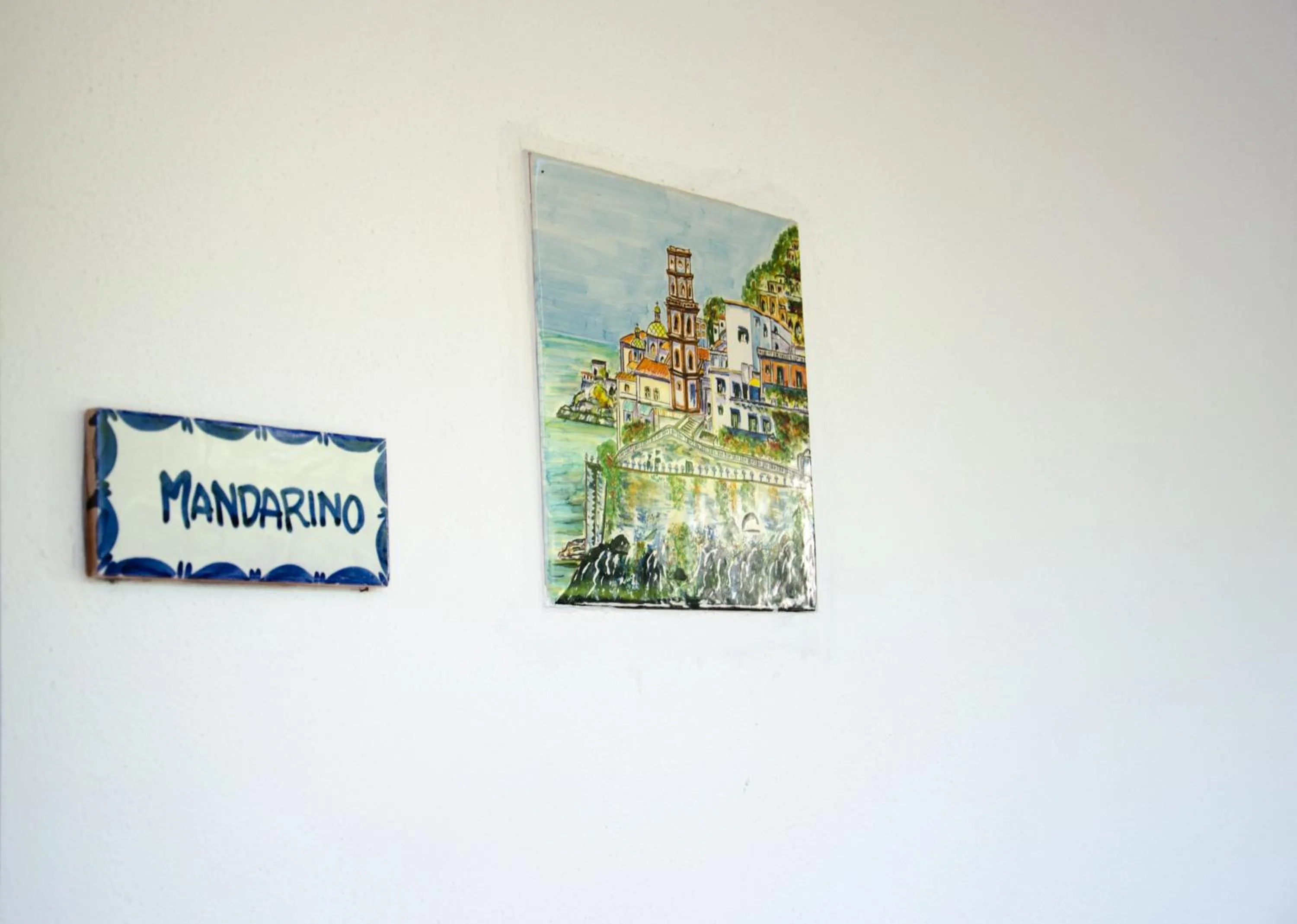 Decorative detail in B&B Ravello Rooms