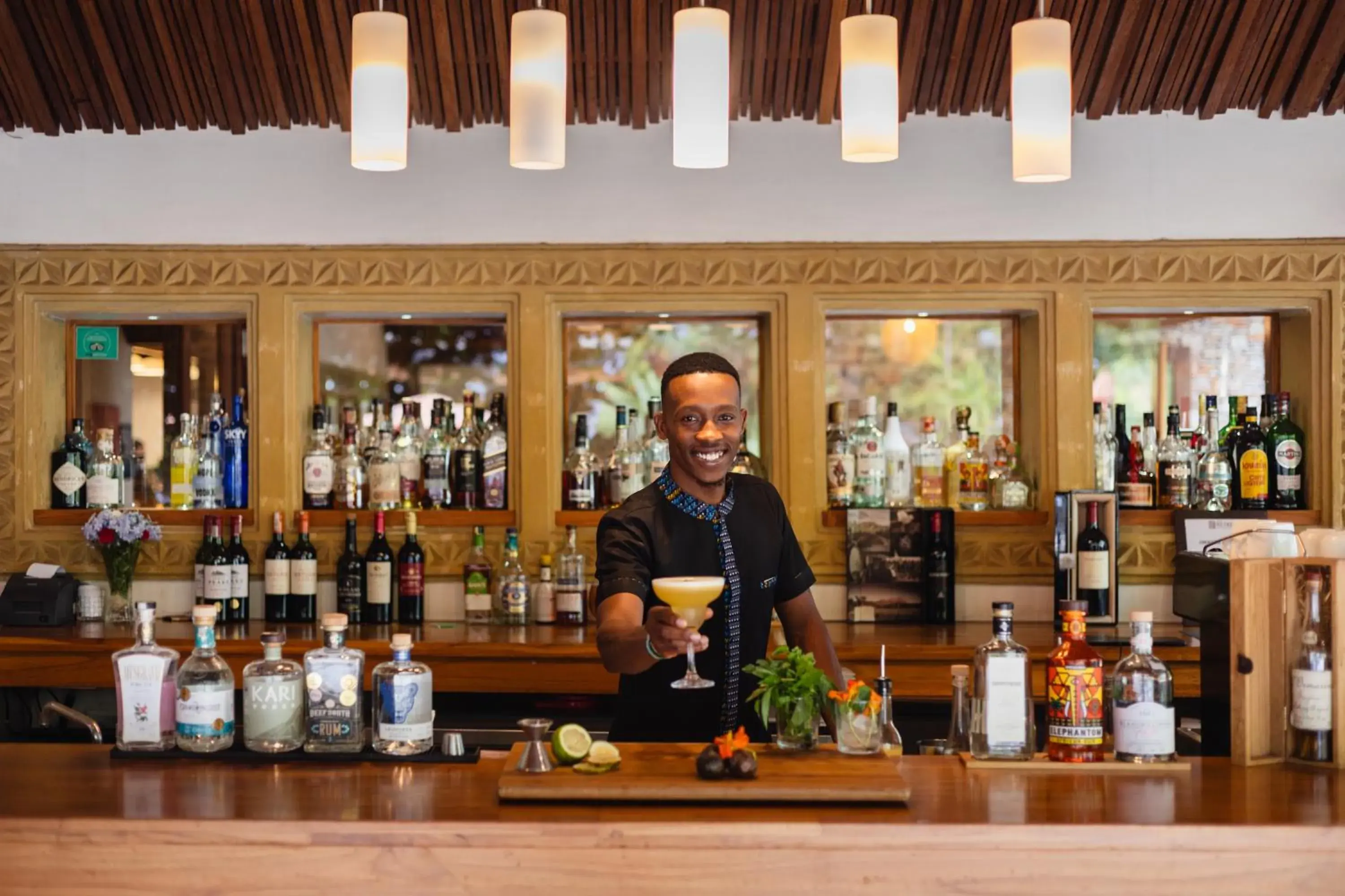 Lounge or bar in Hemingways Retreat Kigali Lounge or bar in Hemingways Retreat Kigali