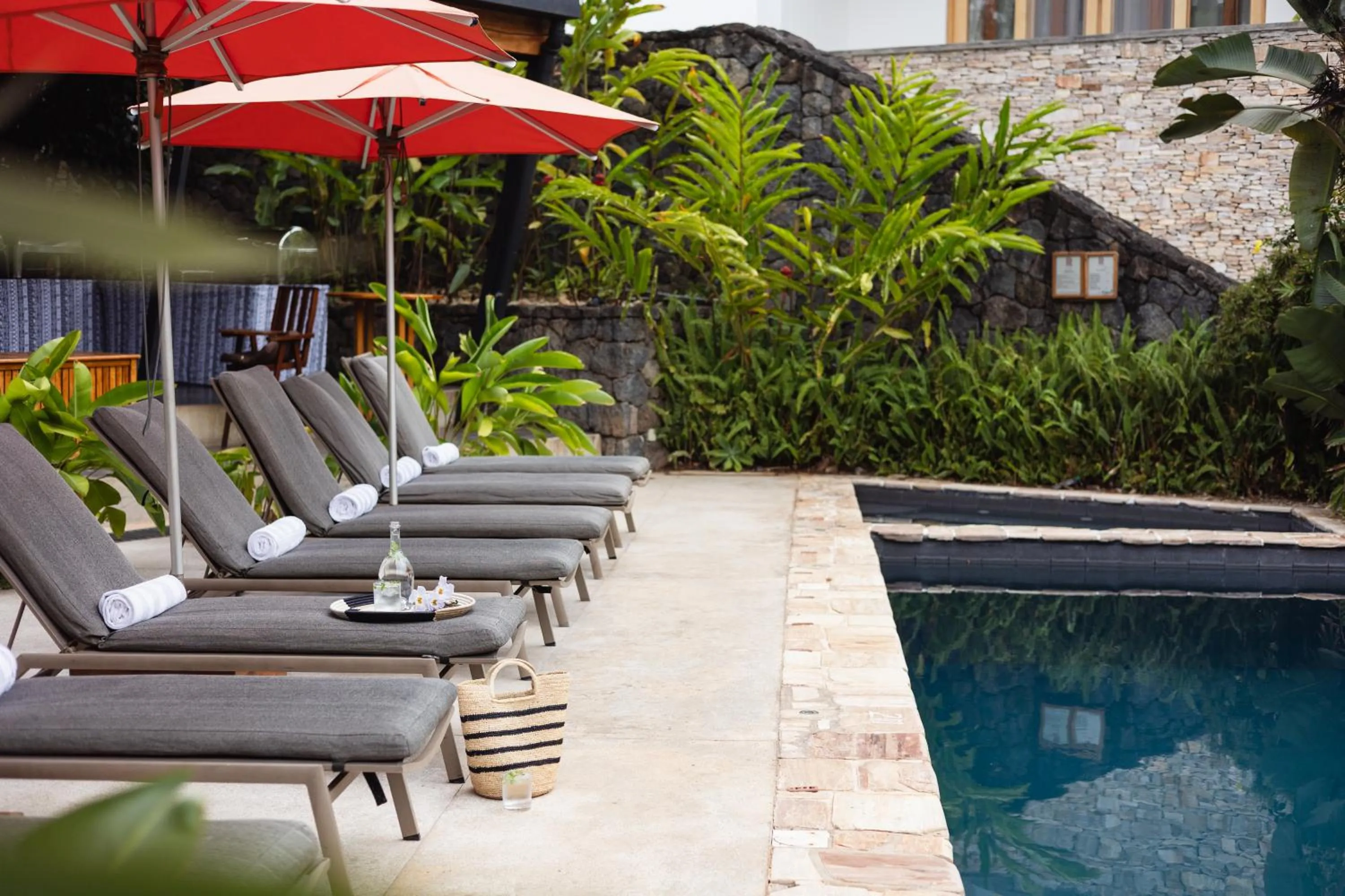 Swimming pool in Hemingways Retreat Kigali