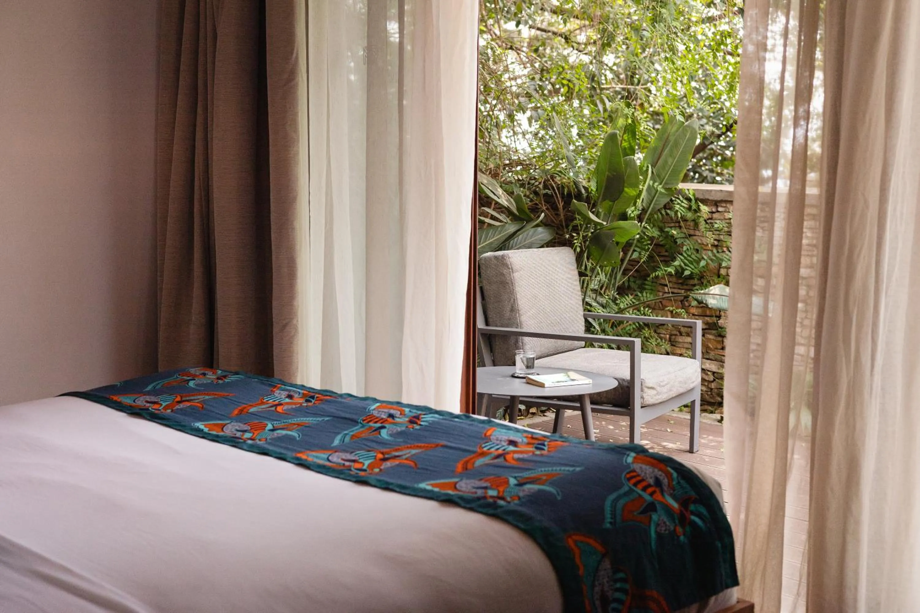 View (from property/room), Bed in Hemingways Retreat Kigali