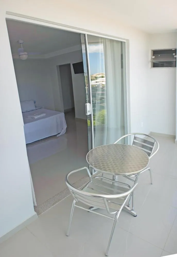 Balcony/Terrace, Bed in Sollar hotel