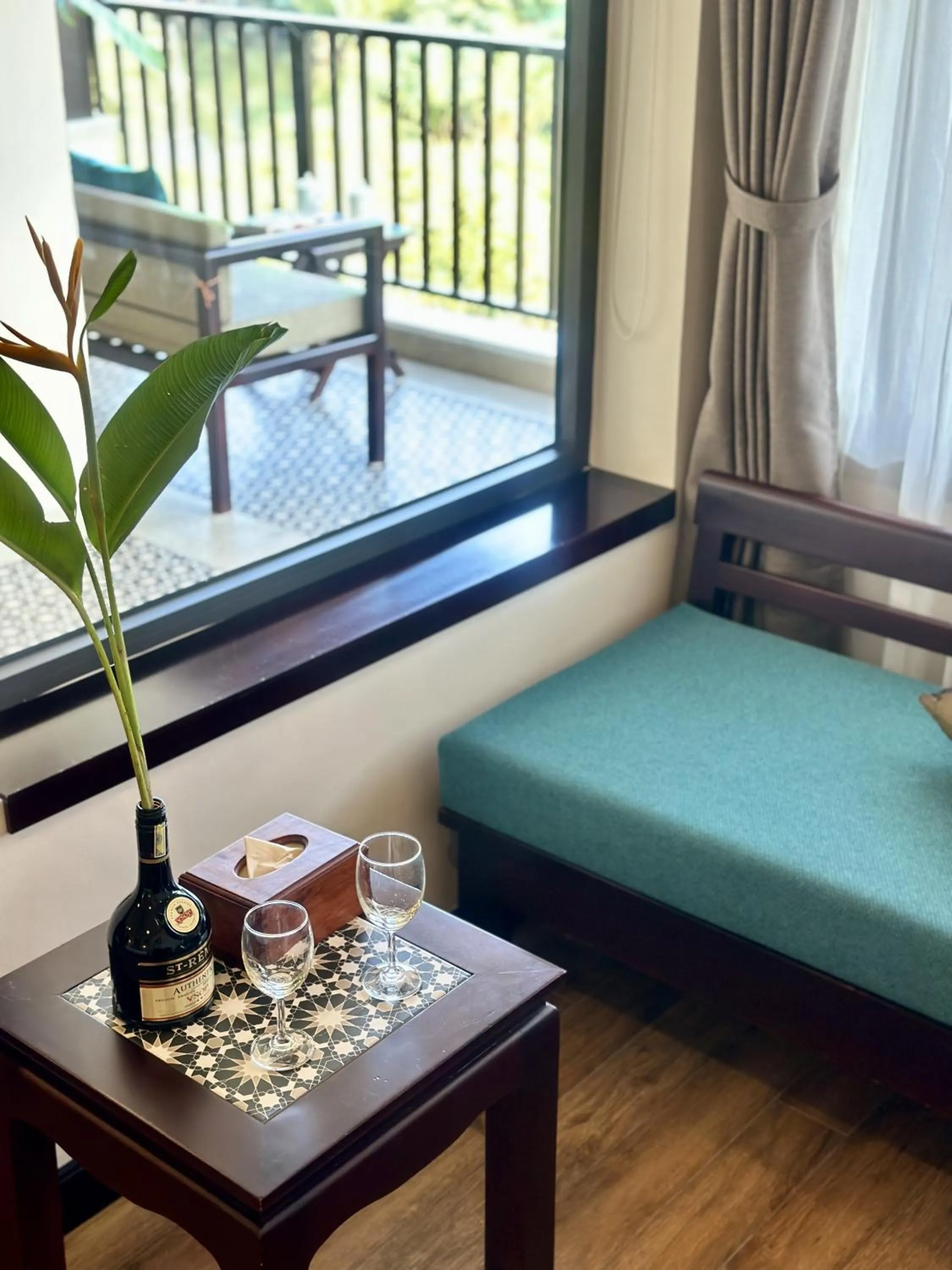 View (from property/room), Bed in The Quin Riverside Villa