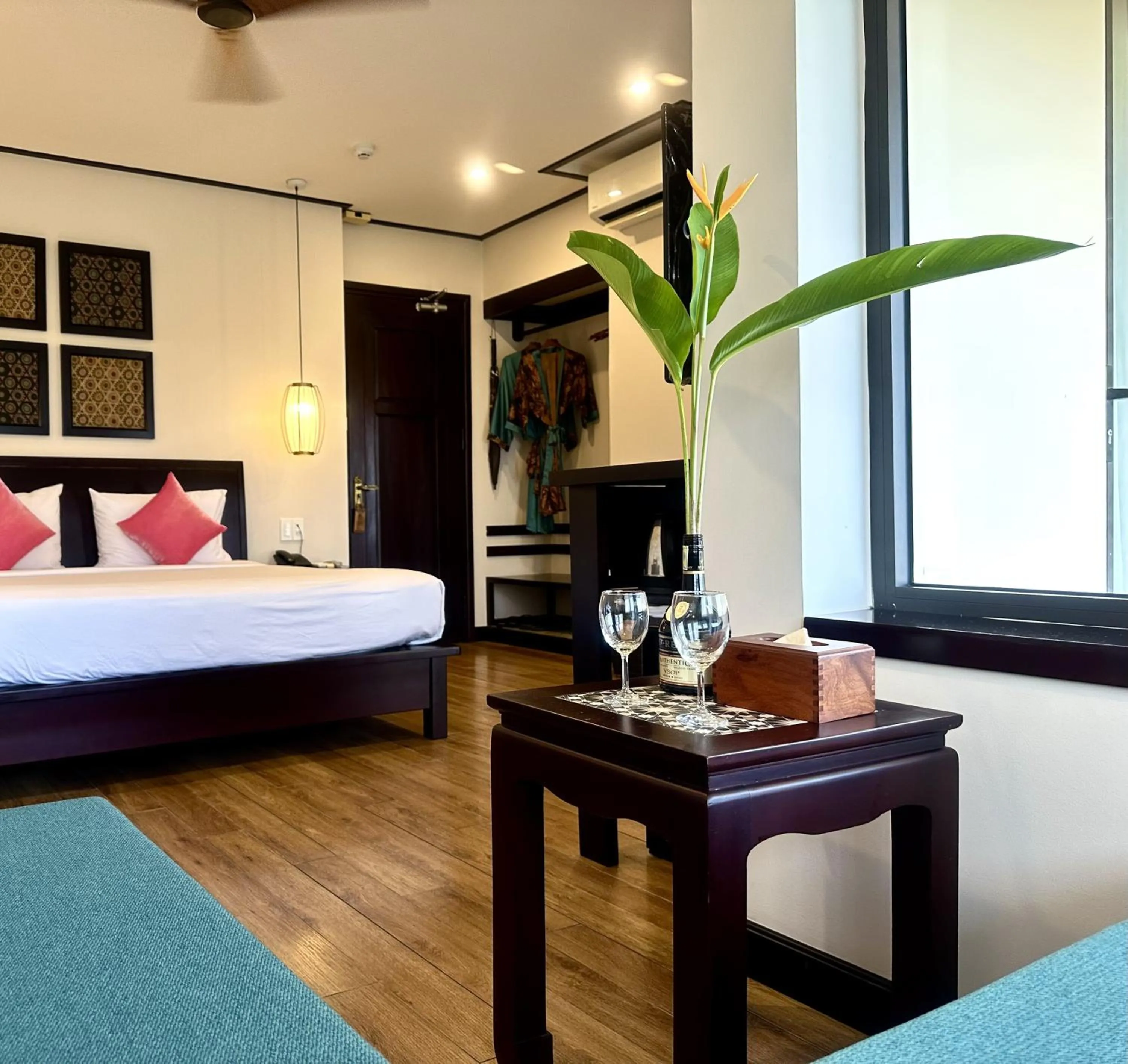 Bedroom, Bed in The Quin Riverside Villa