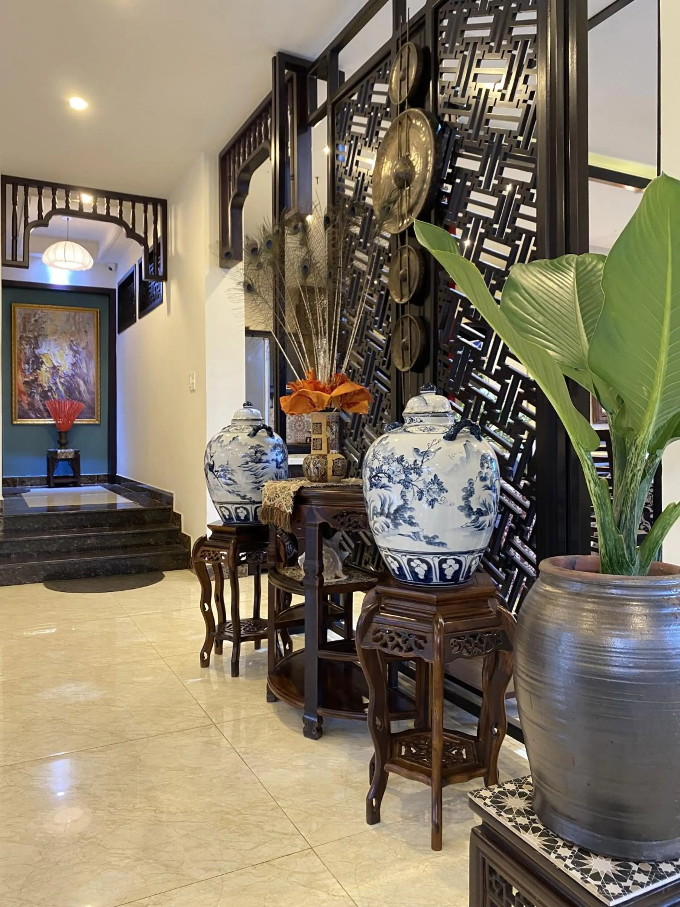 Lobby or reception in The Quin Riverside Villa