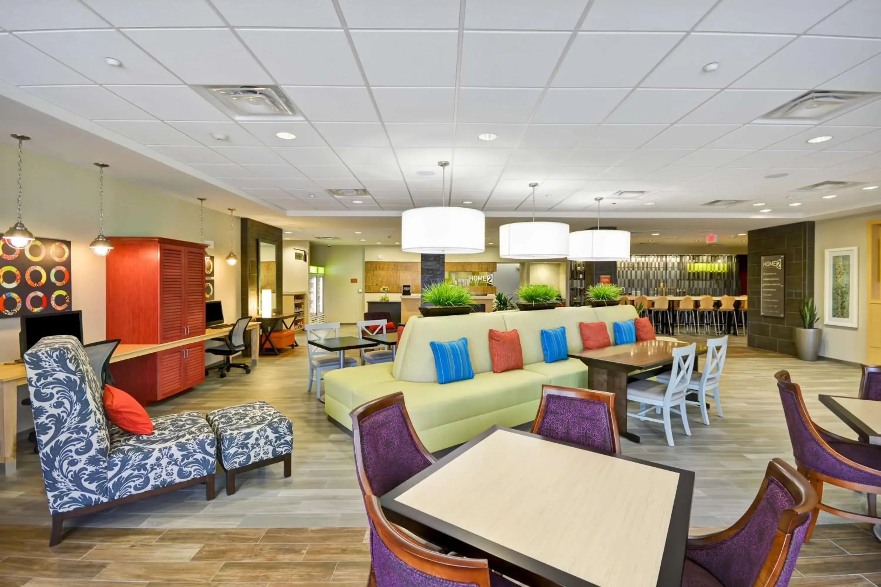 Lobby or reception in Home2 Suites By Hilton Opelika Auburn Lobby or reception in Home2 Suites By Hilton Opelika Auburn
